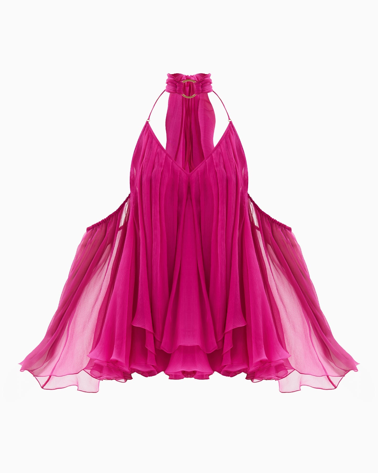 Magenta Renoncule Butterfly Dress