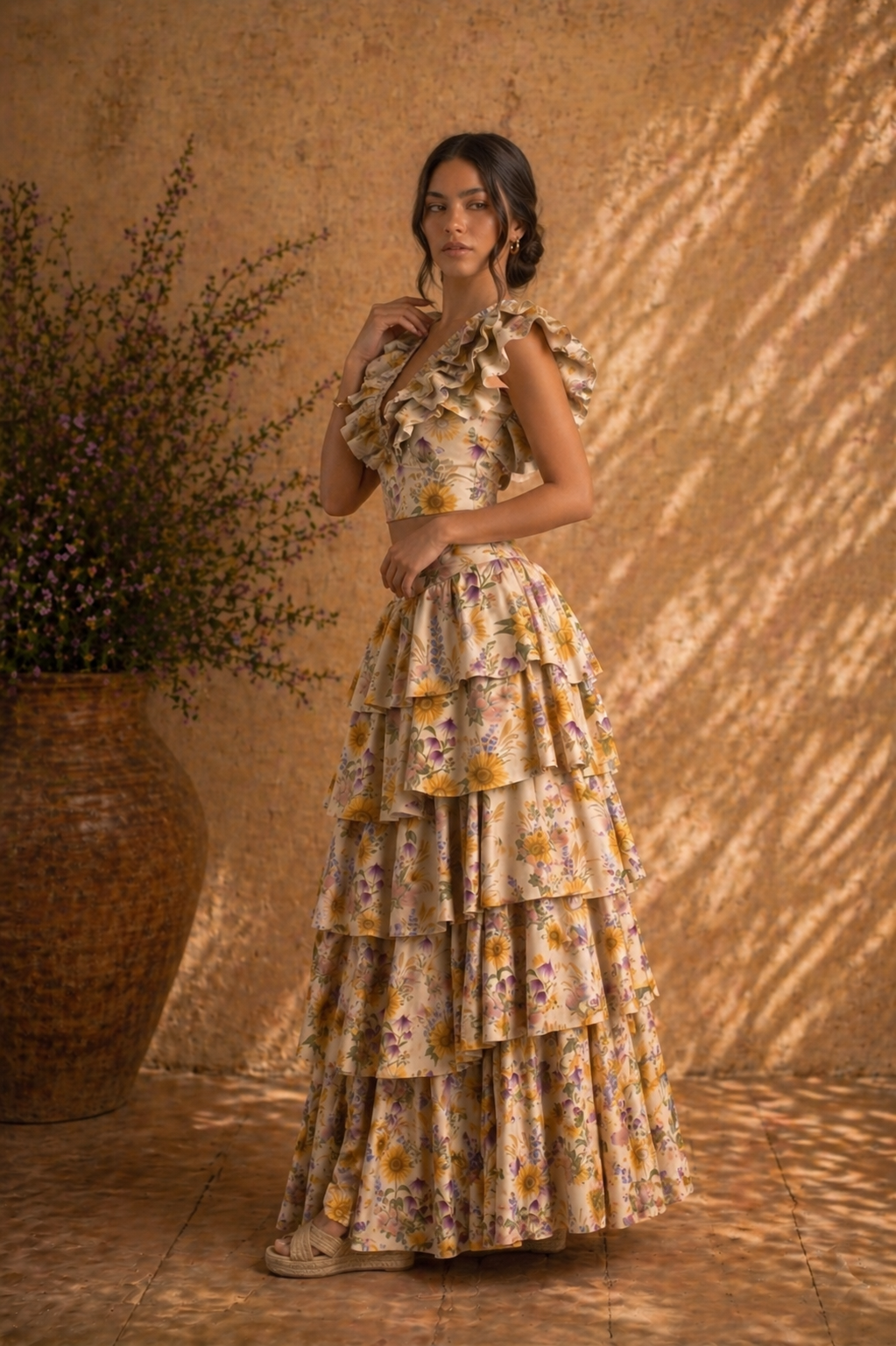 Sunlit Bloom Co-ord Set