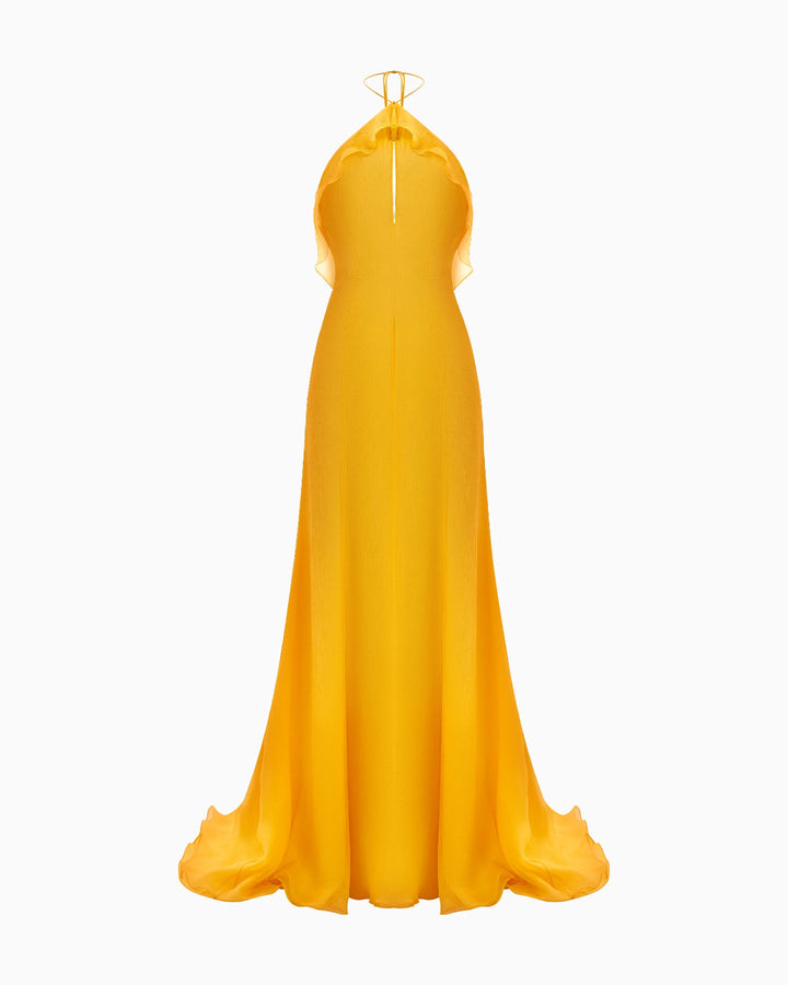Yellow Venus Orchidee Dress