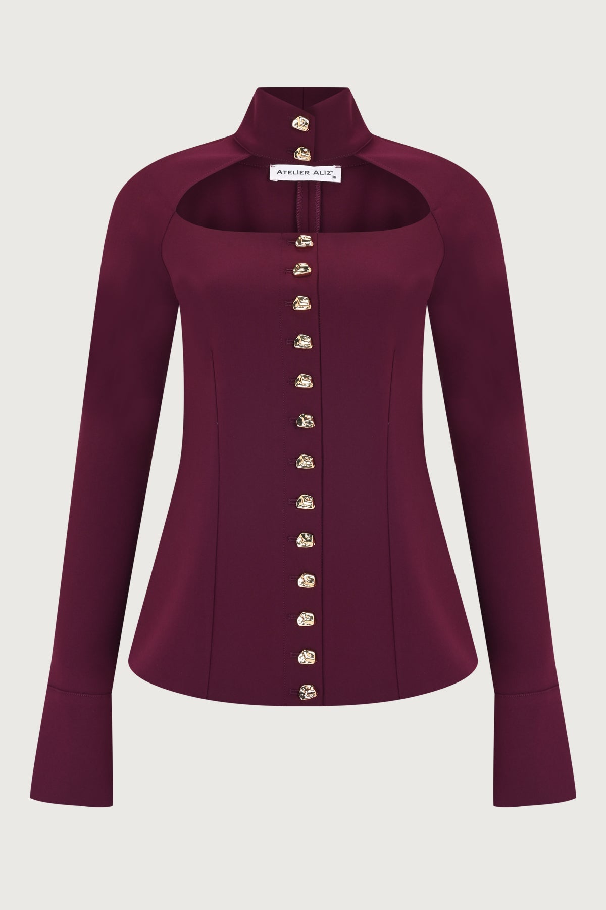 Elora Button Top