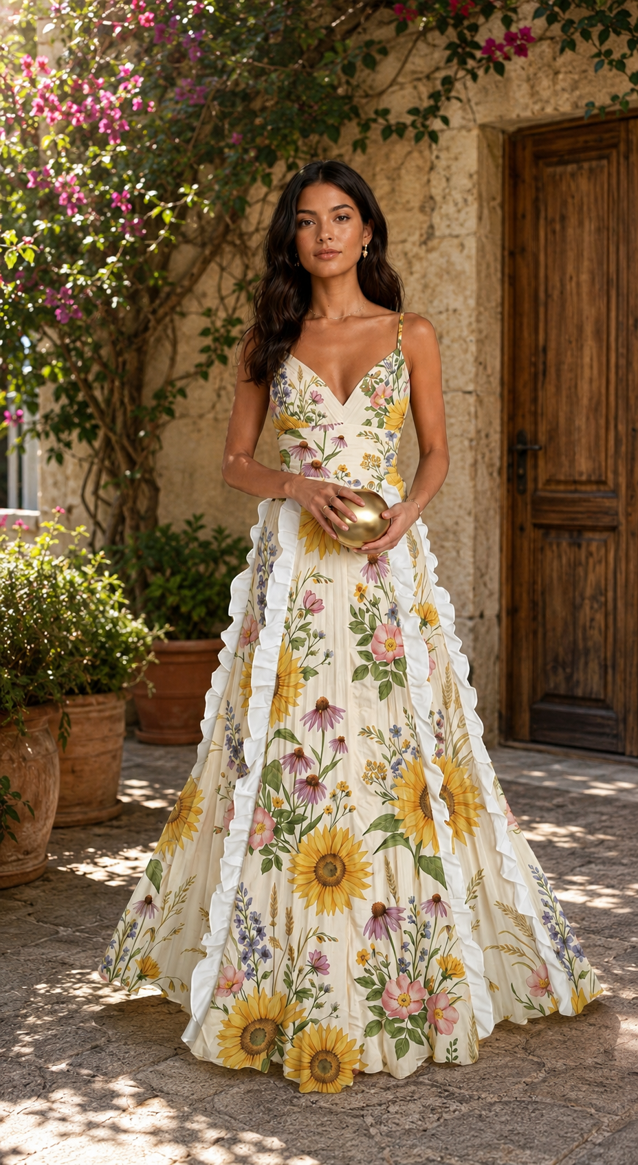 Sunlit Bloom Dress
