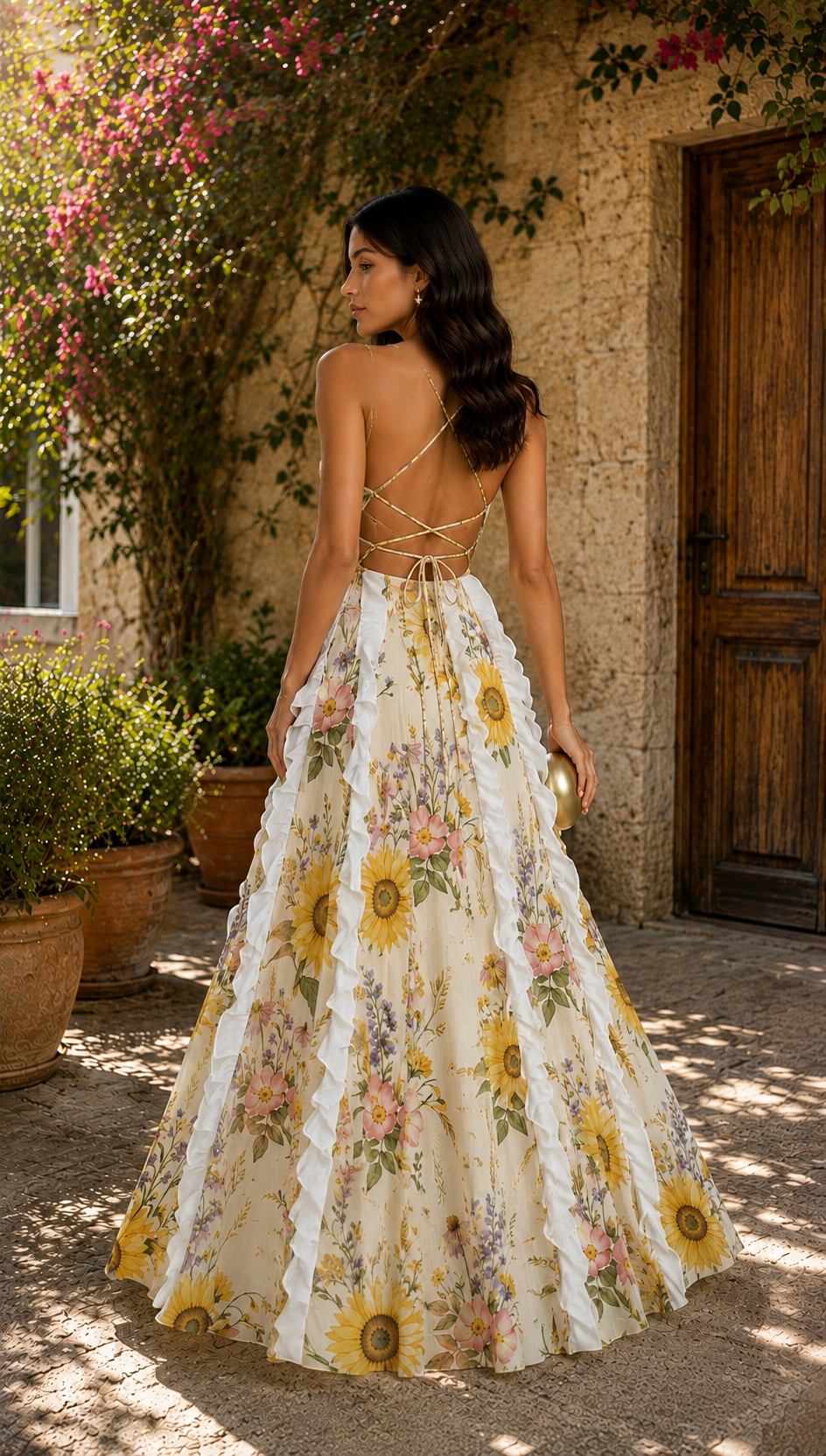 Sunlit Bloom Dress