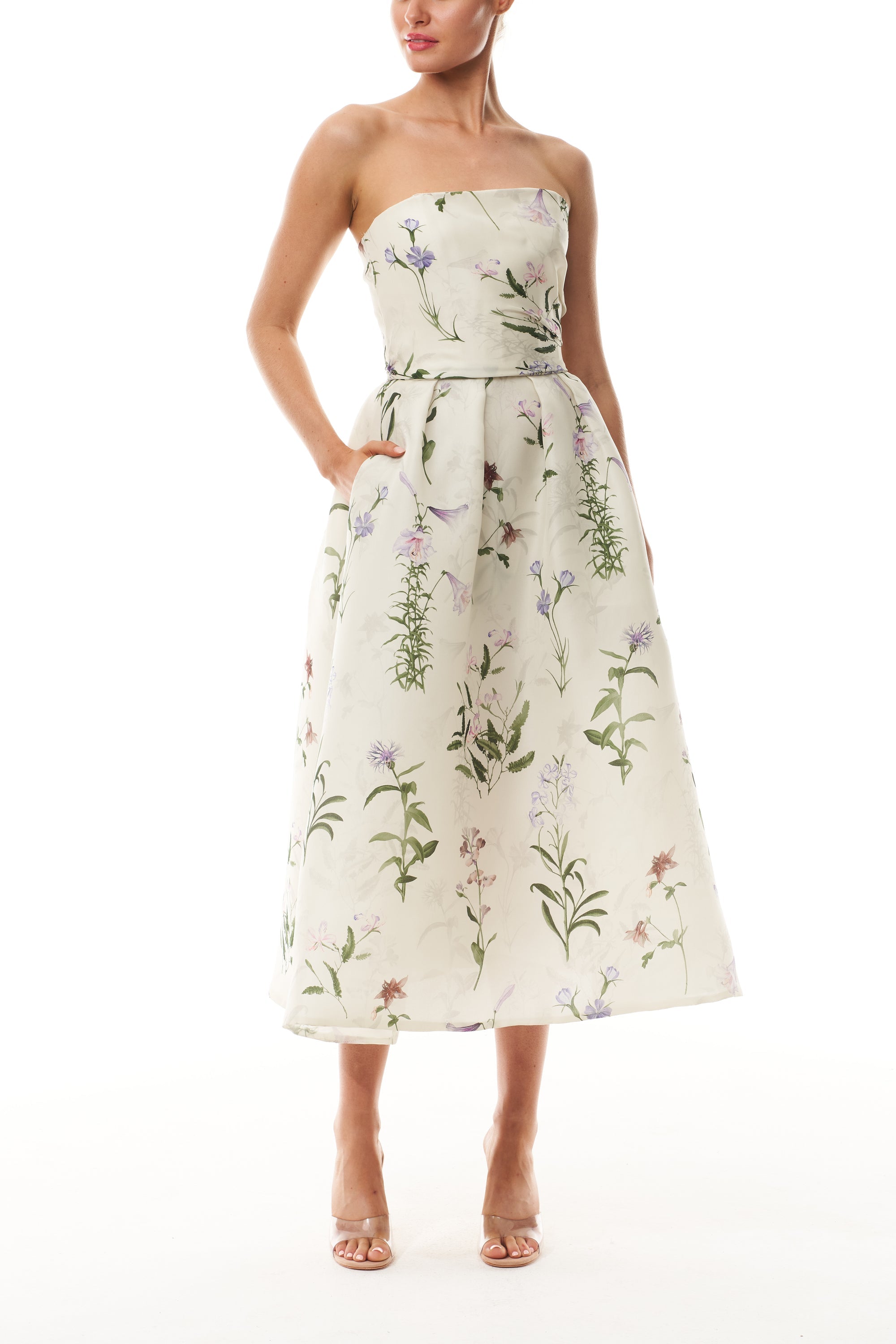 Gazar Bolero Tea Dress