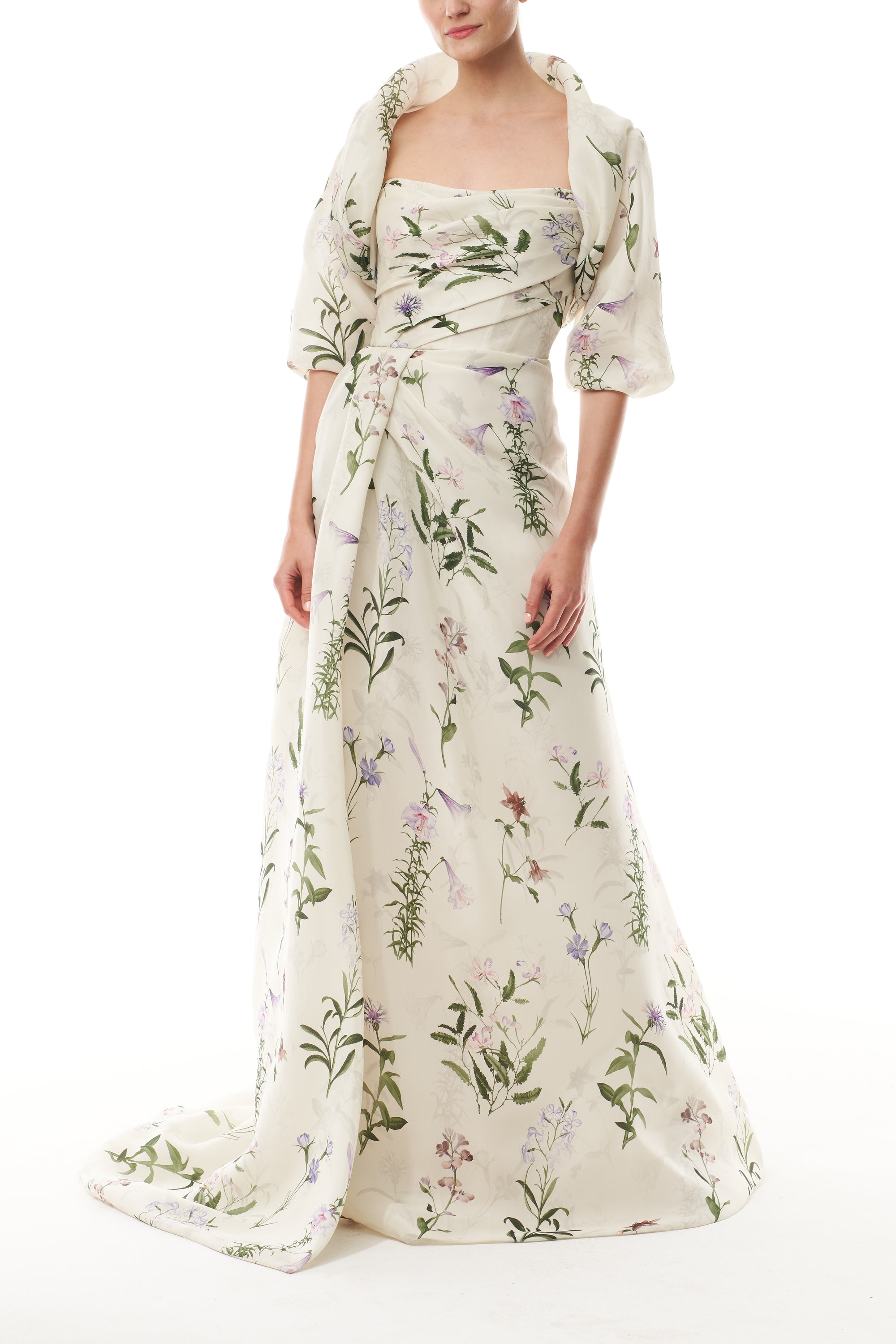 Gazar Bolero Maxi Dress