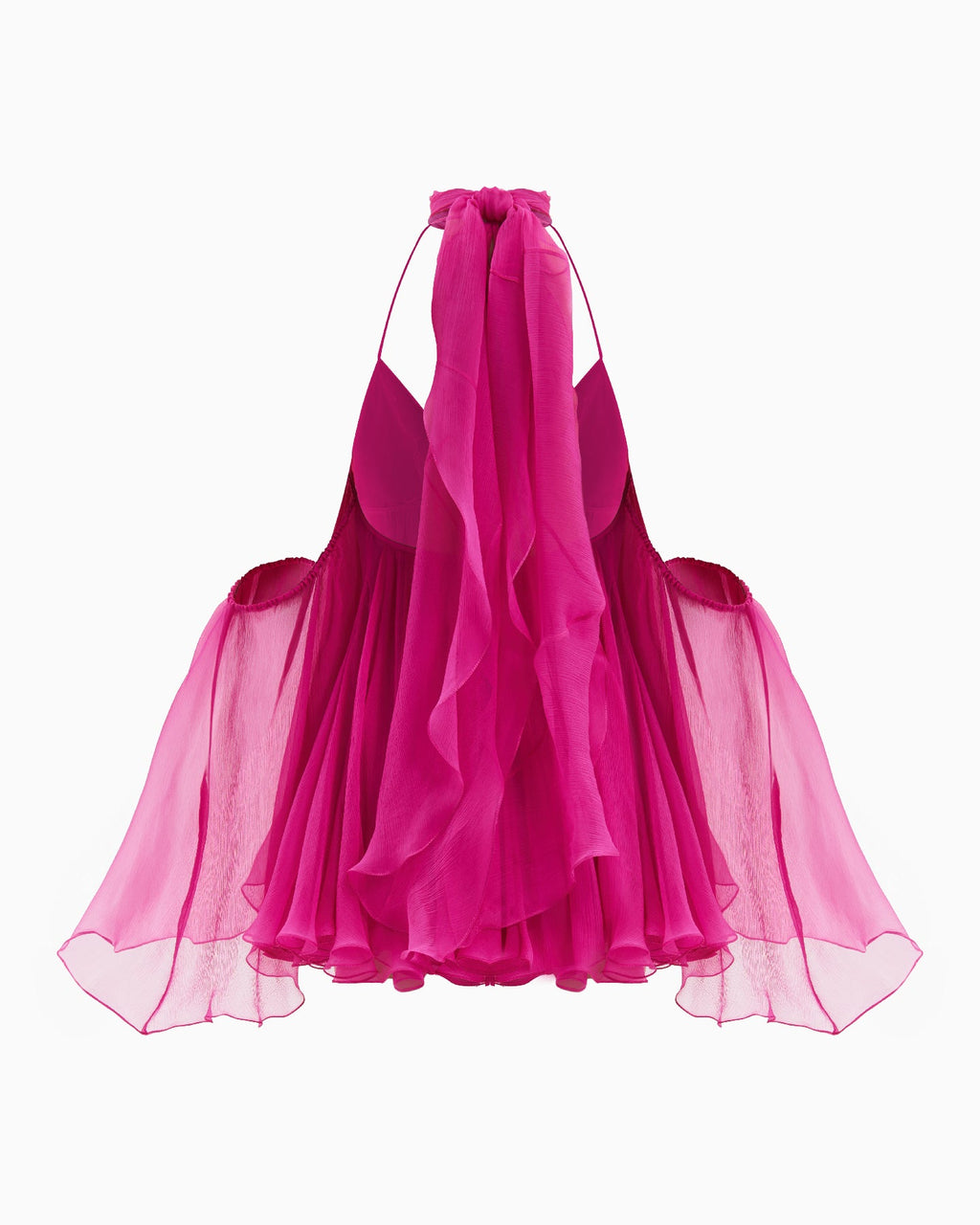 Magenta Renoncule Butterfly Dress