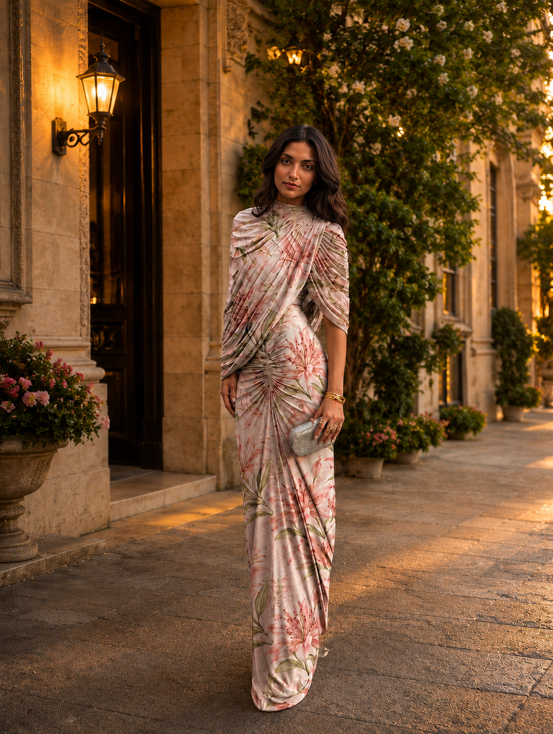 The Seraphina Draped Gown