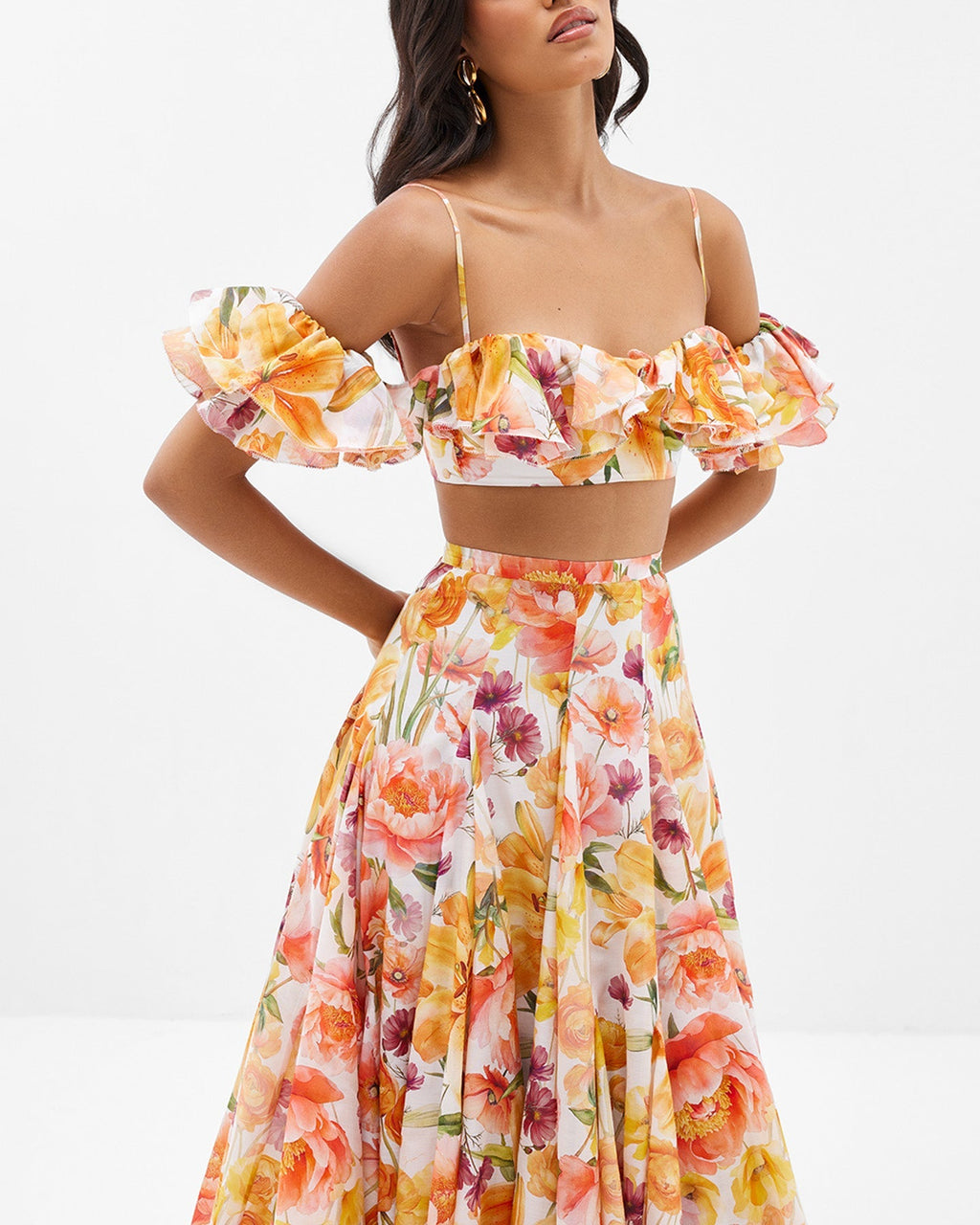Tuscan Sun Zinnia Top