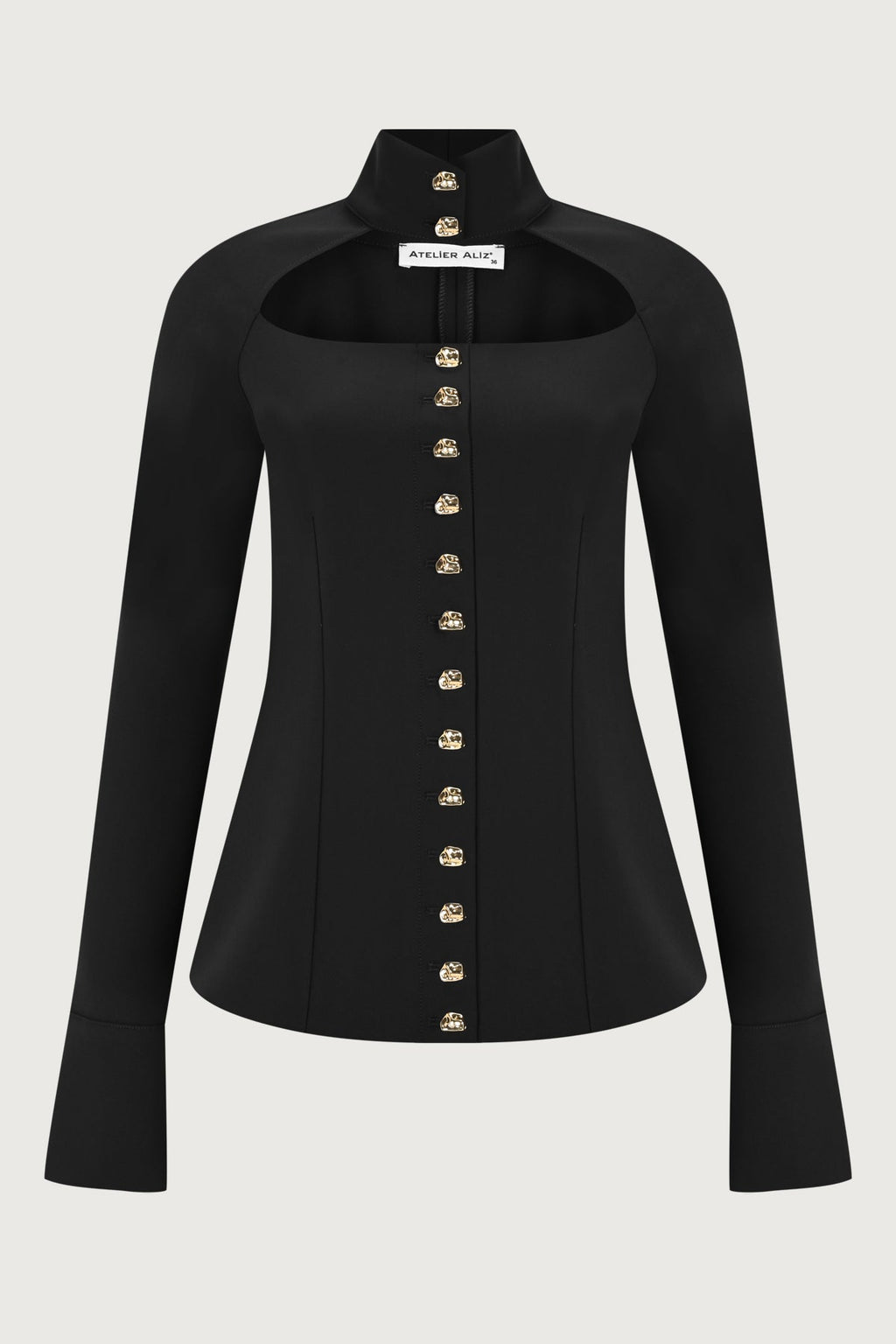 Elora Button Top