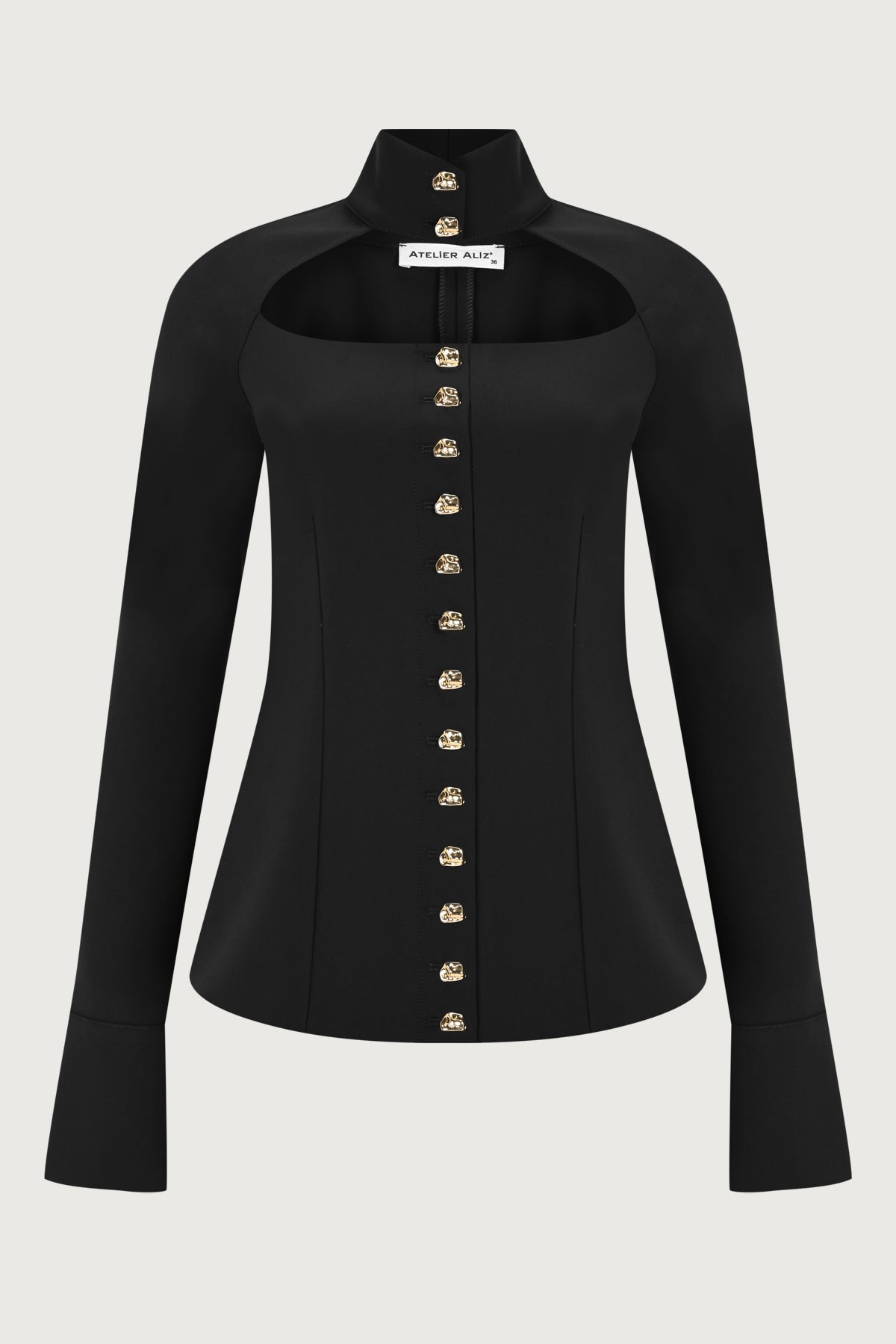 Elora Button Top