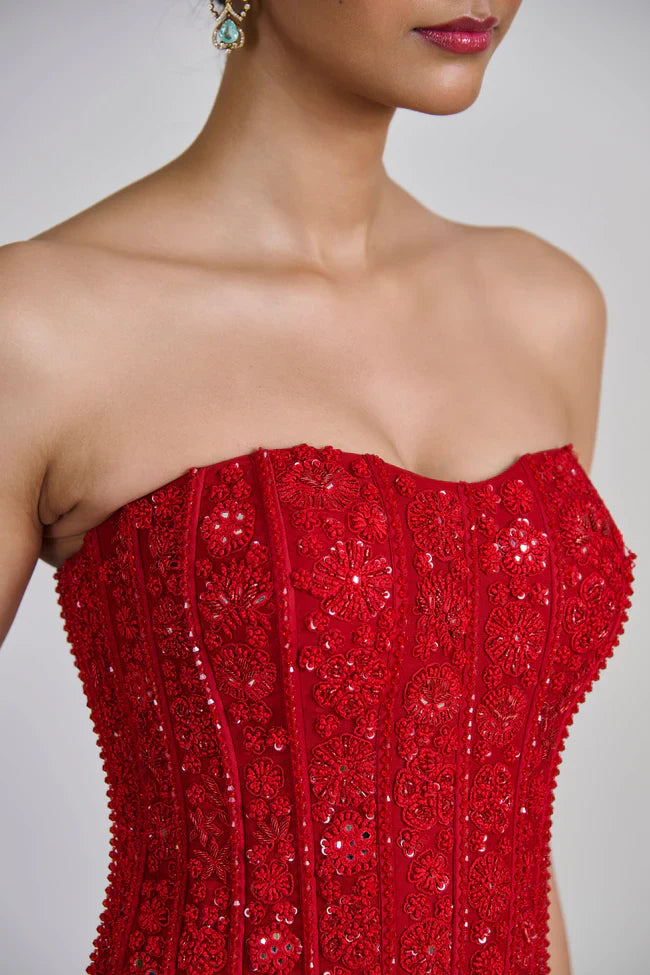 Fiery Muse Corset Set