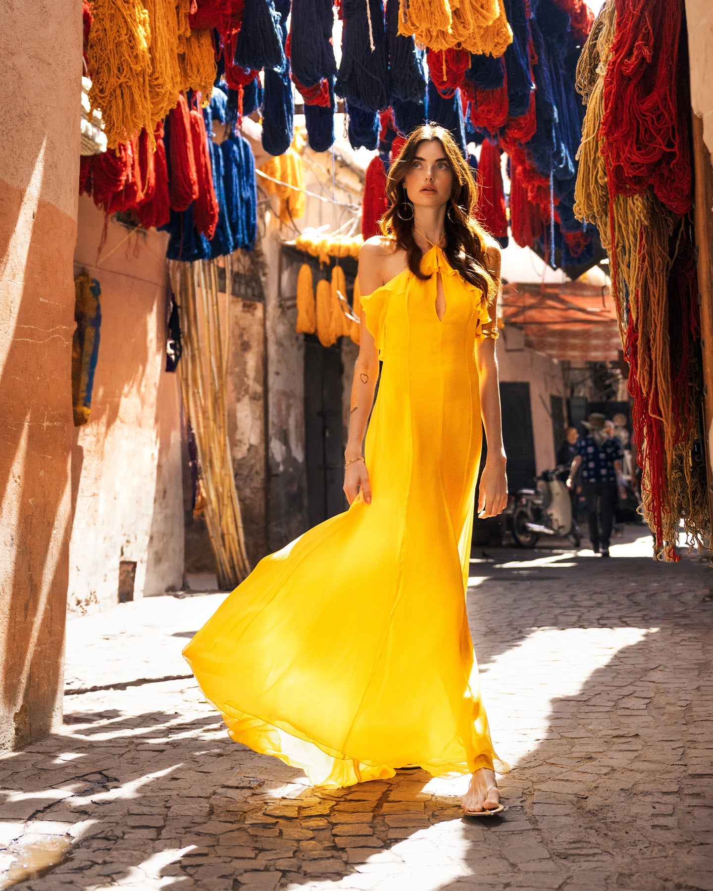 Yellow Venus Orchidee Dress
