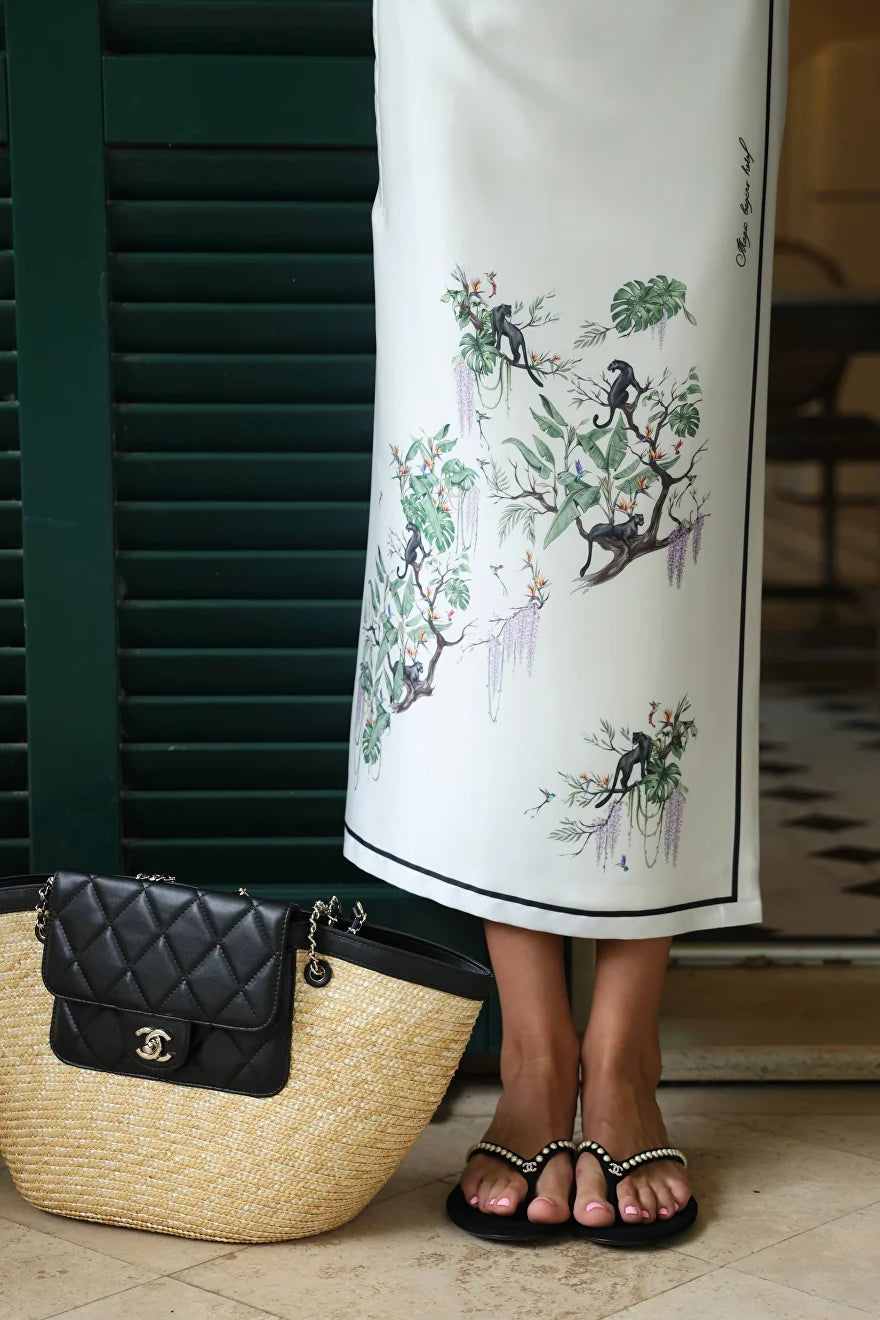 Panther Top and Skirt Set