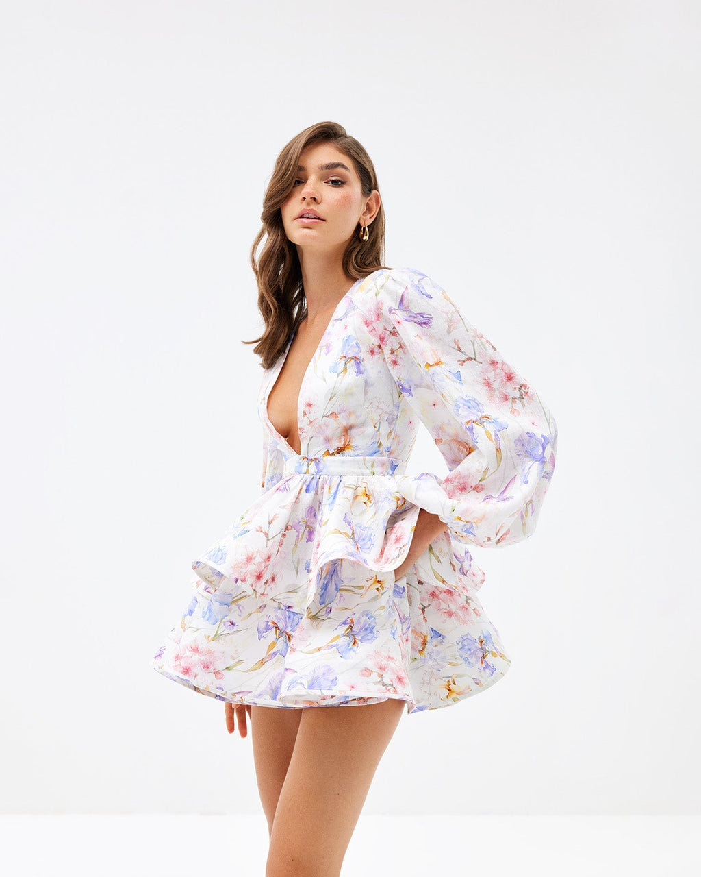 Fairy Fizz V-Neck Dress