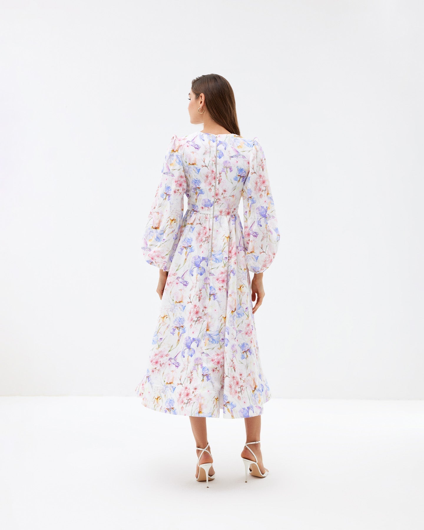 Fairy Fizz V-neck Midi Dress