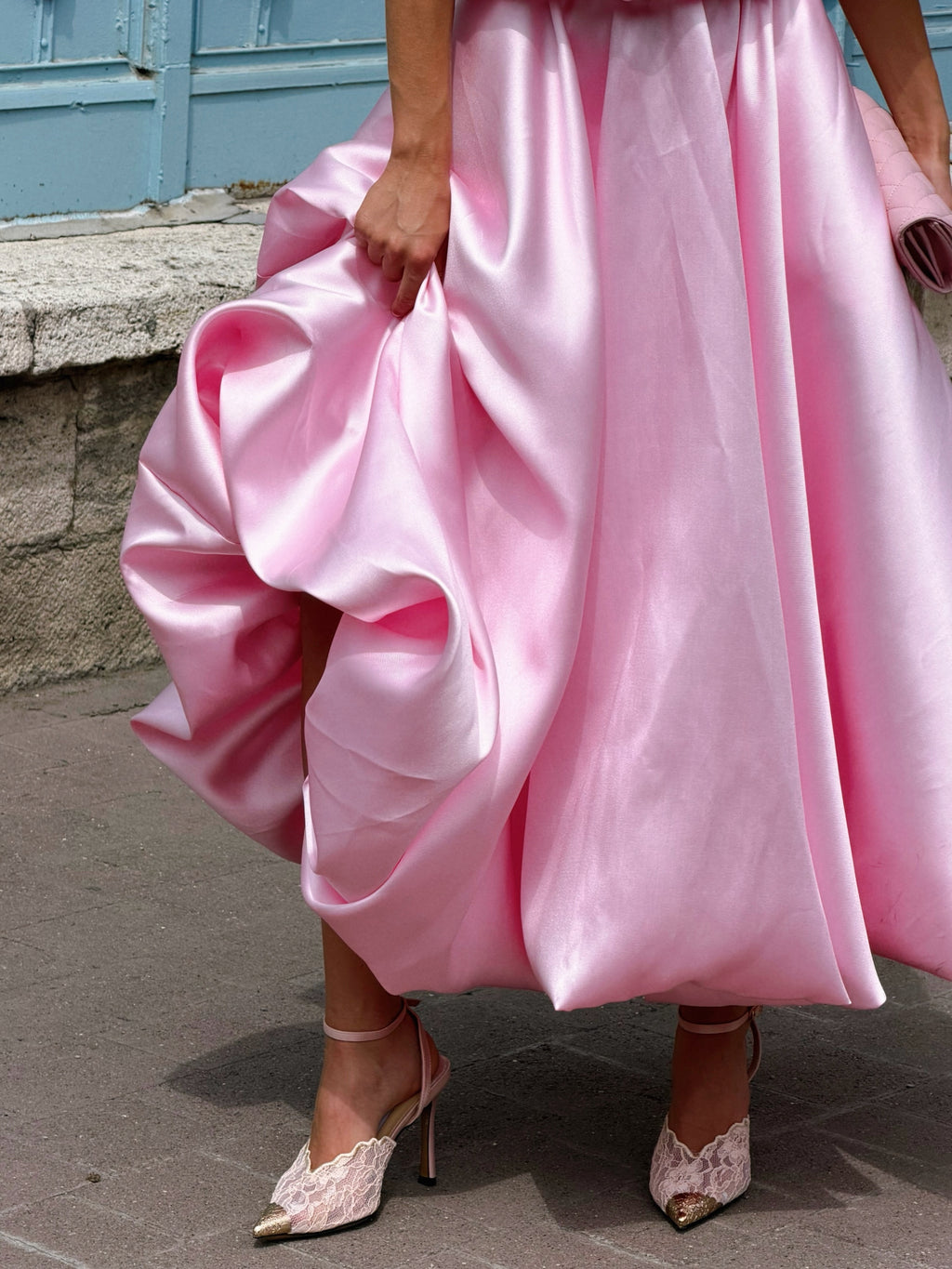 Blush Éclat Satin Set