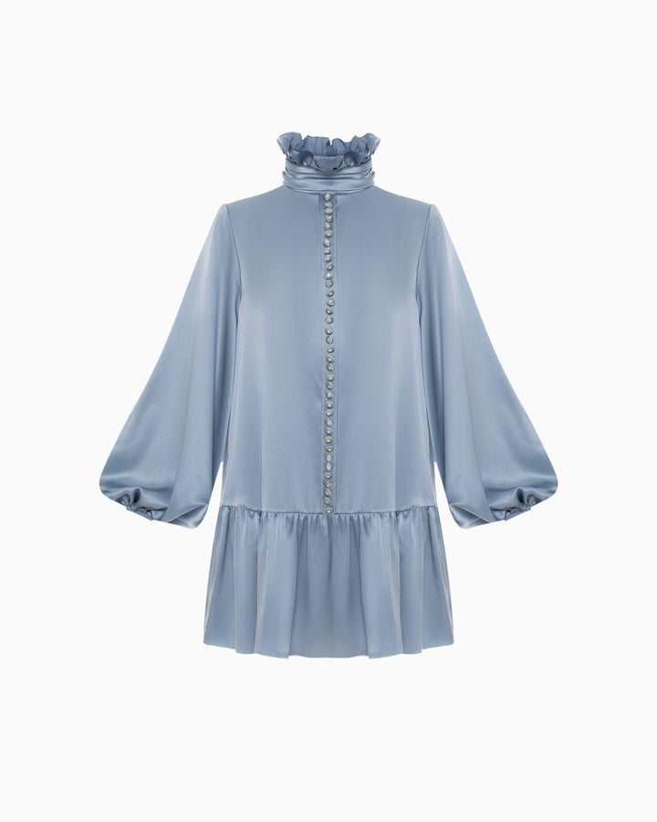 Serenity Blue Orchidee Dress