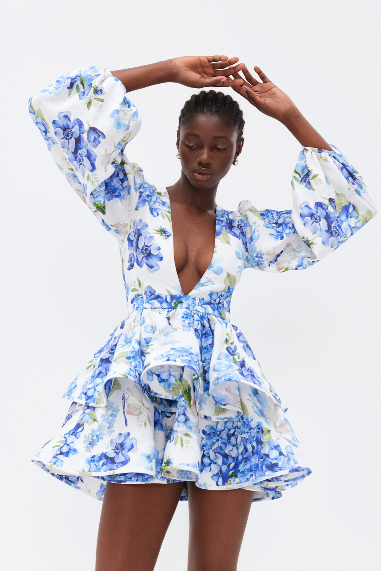 Bluebird Reveri V-neck Dress