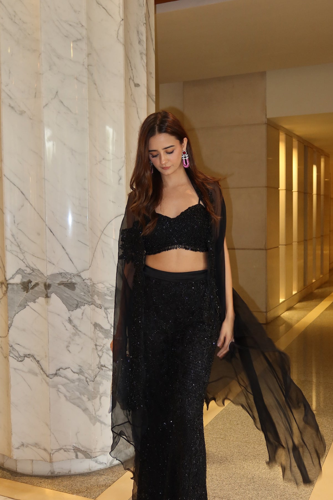 Noir Royale Indo-Western Set