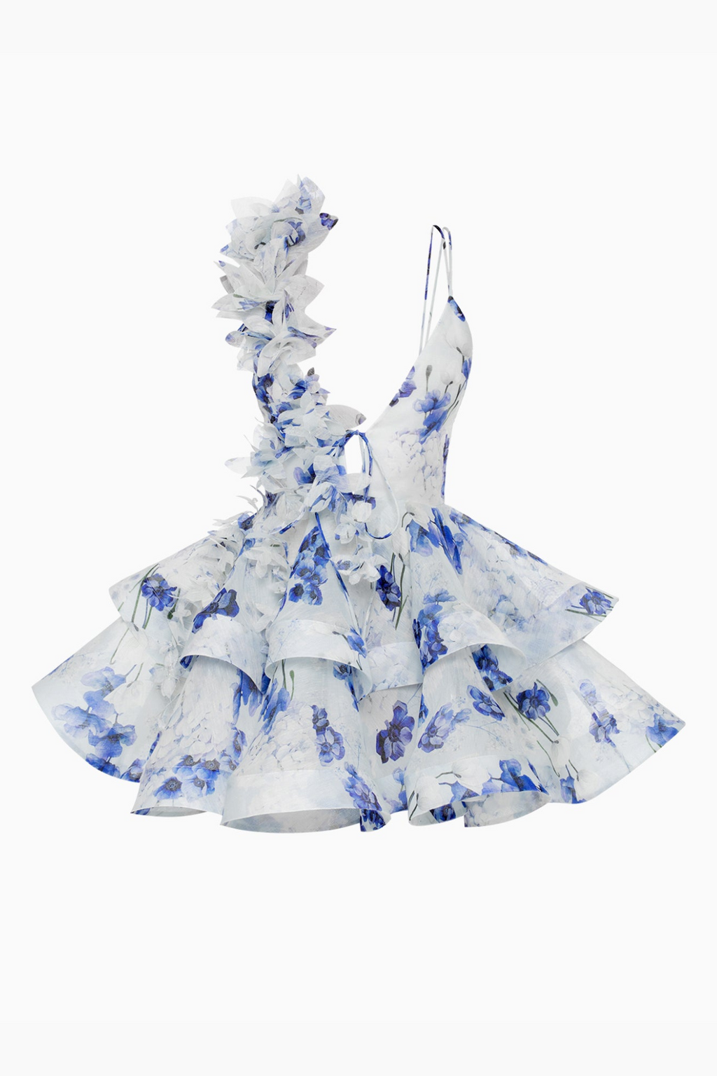 Blue Blossom Japanese Dress
