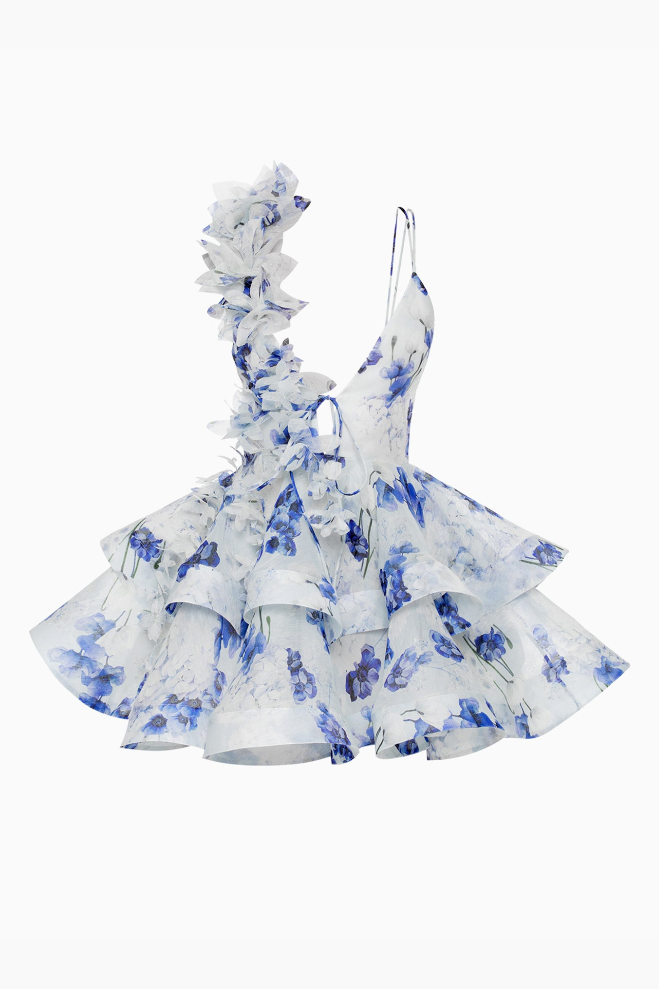 Blue Blossom Japanese Dress