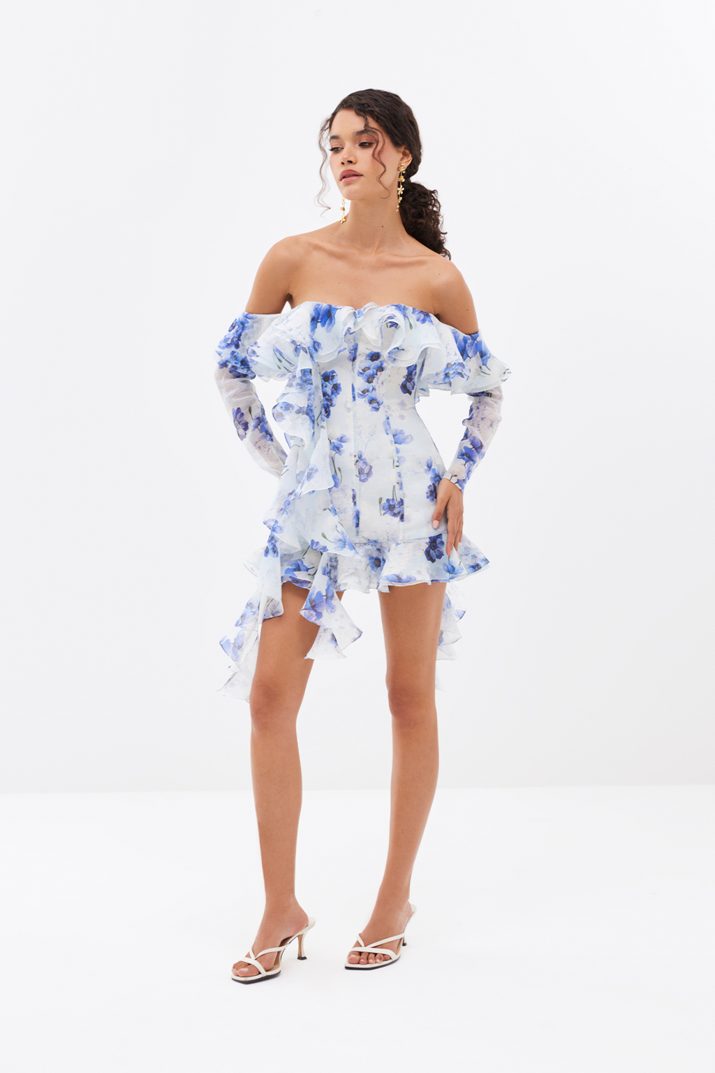 Blue Blossom Nerine Dress