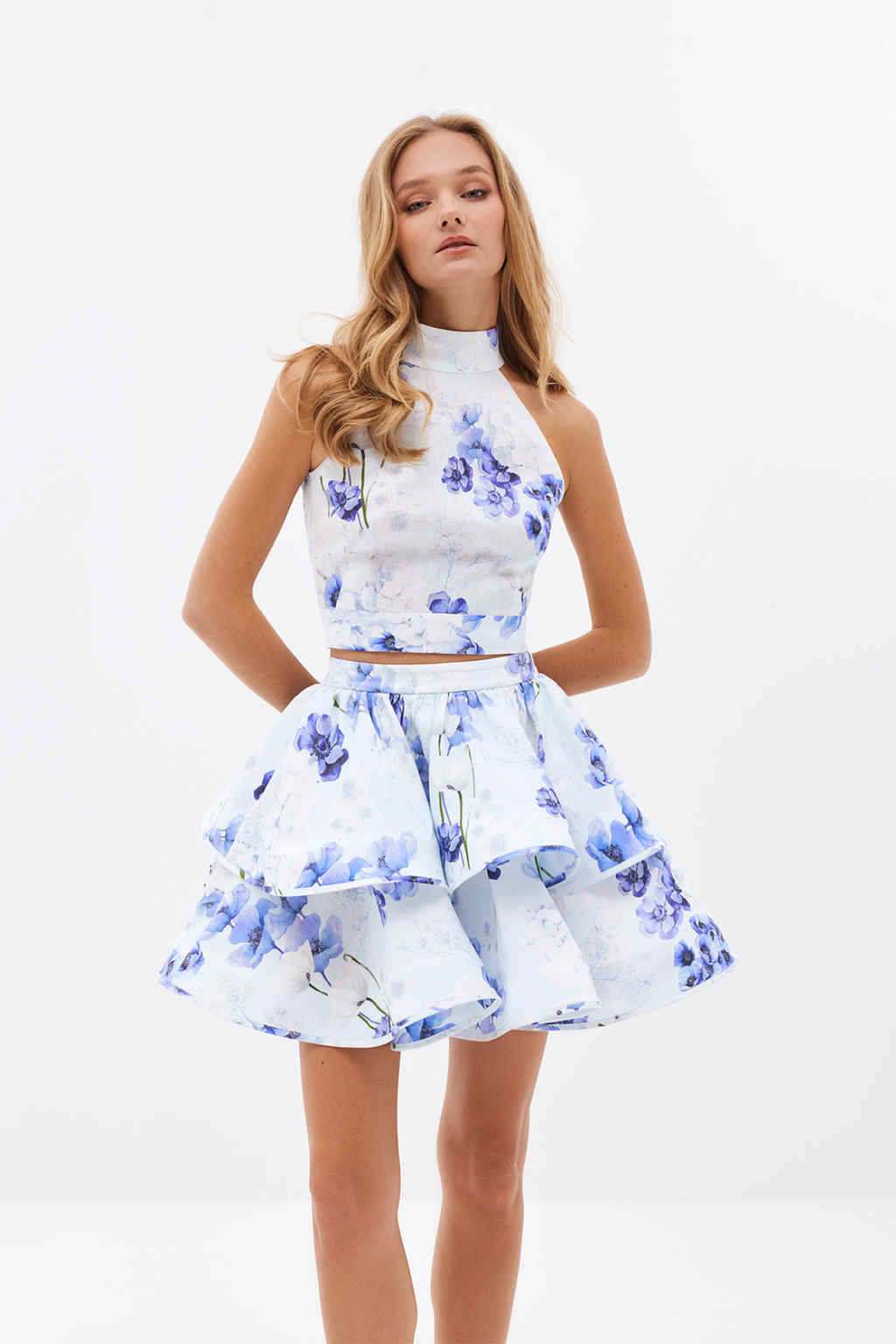 Blue Blossom Beauty Dress