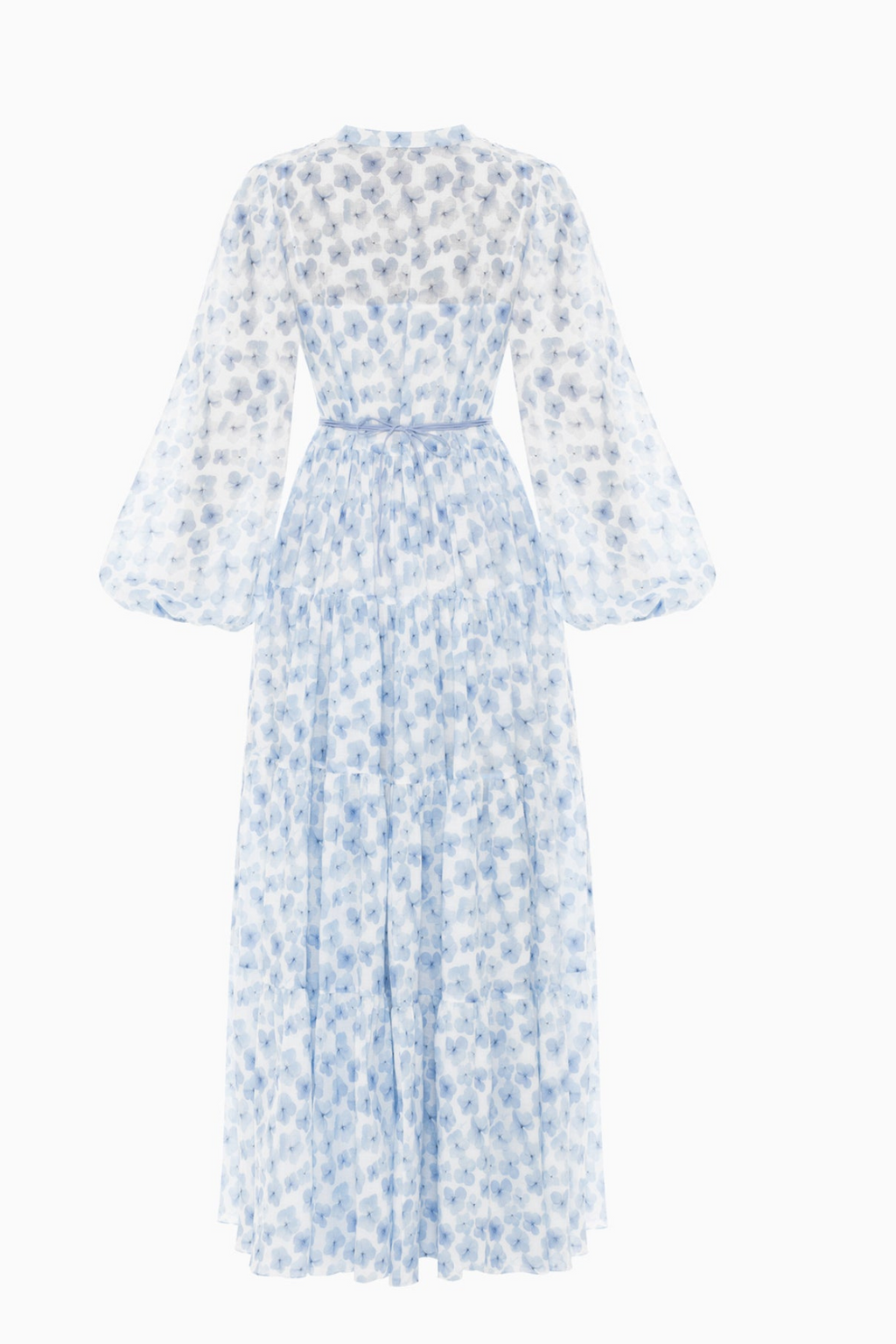 Blue Blossom Gerbera Dress