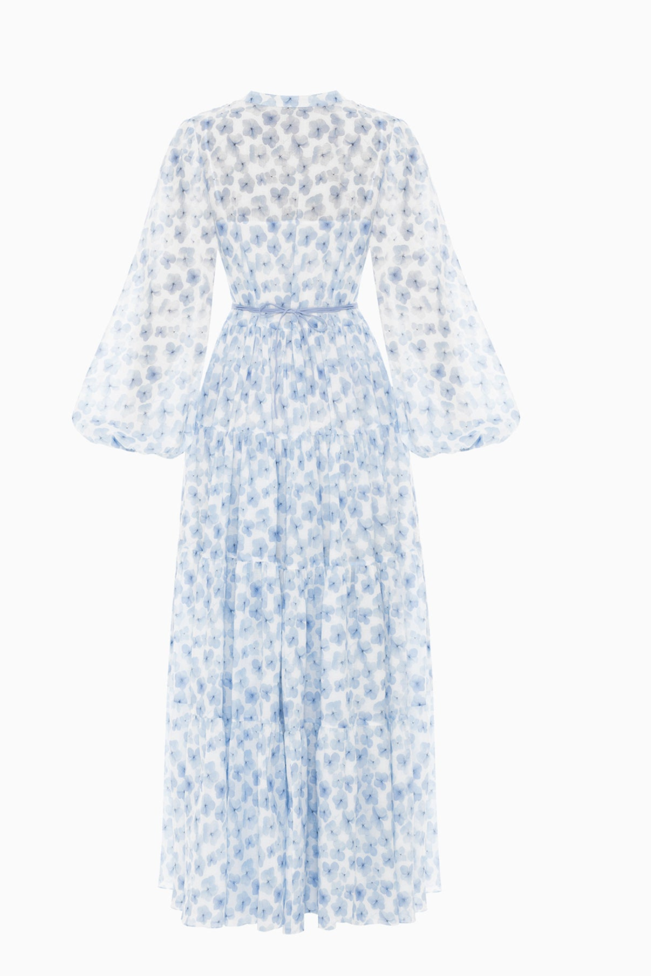 Blue Blossom Gerbera Dress