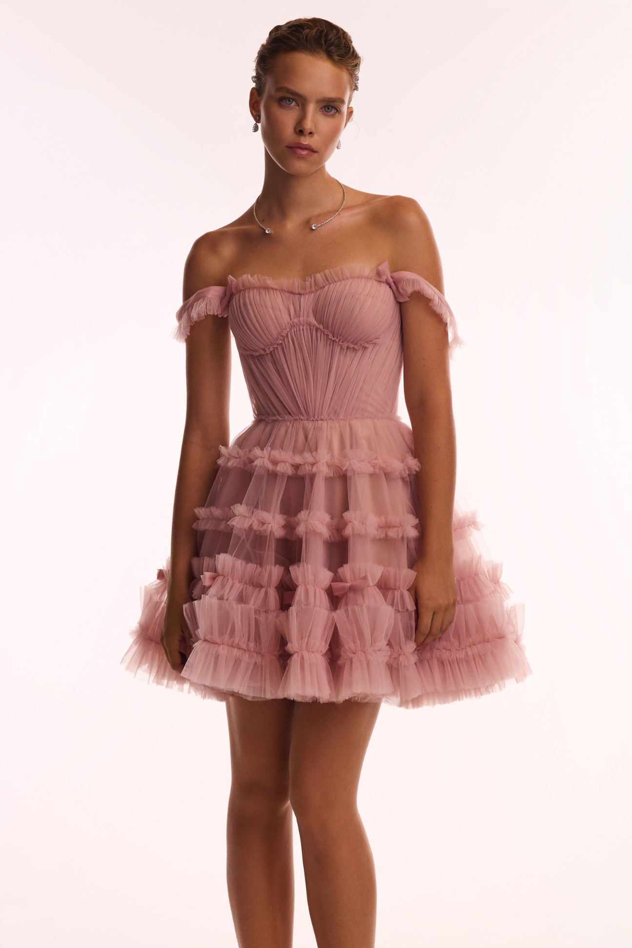 Flirty Ruffled Mini Dress