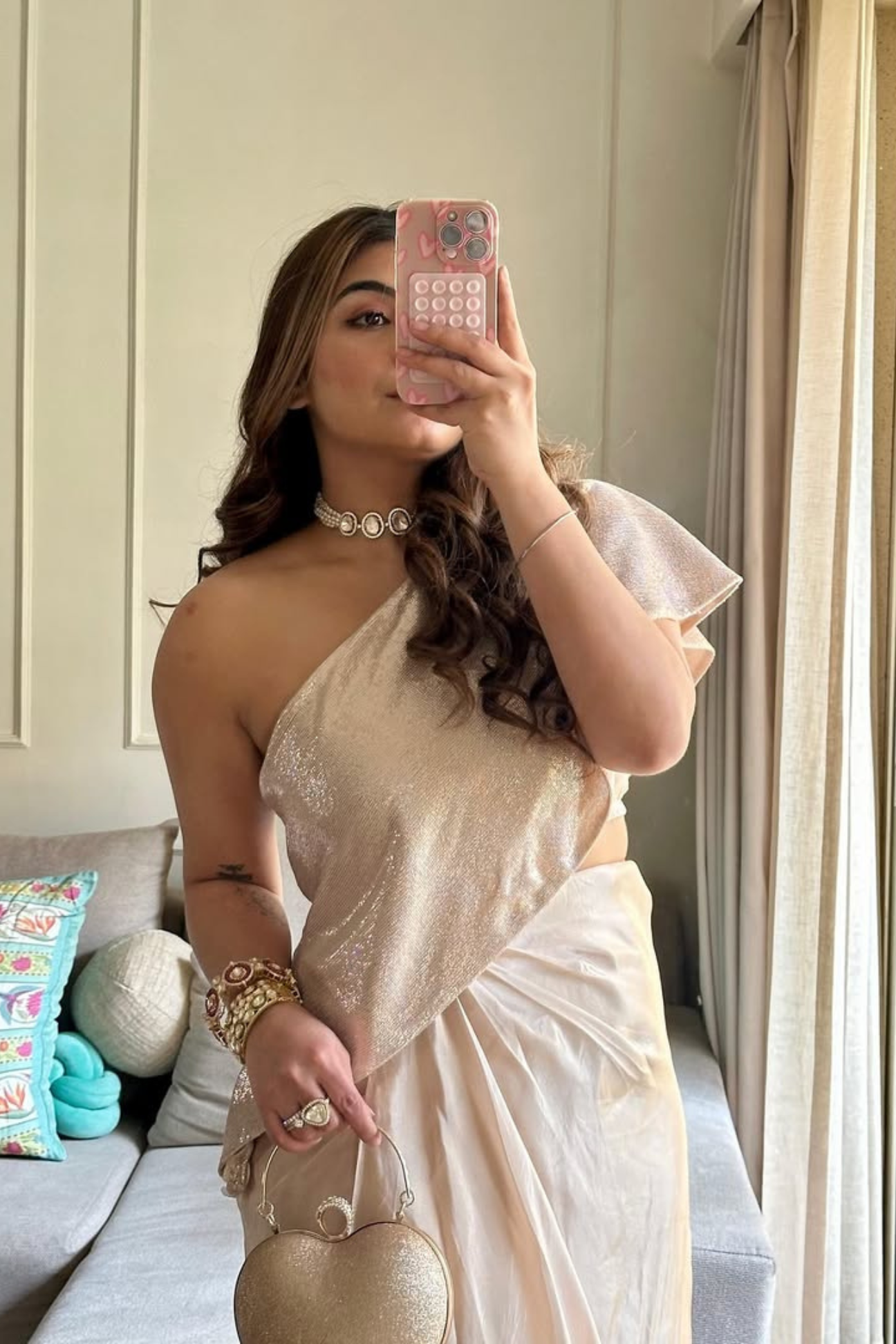 Drape Indo-Western Set