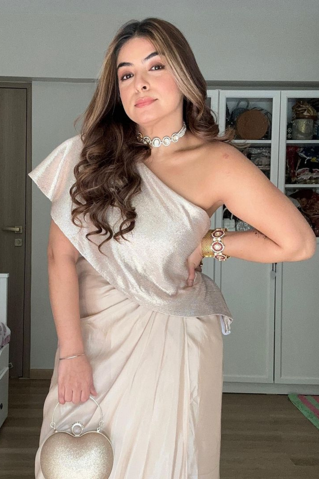 Drape Indo-Western Set