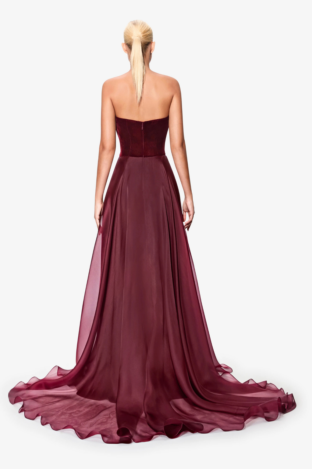 Asymmetric Strapless Jacket Dress