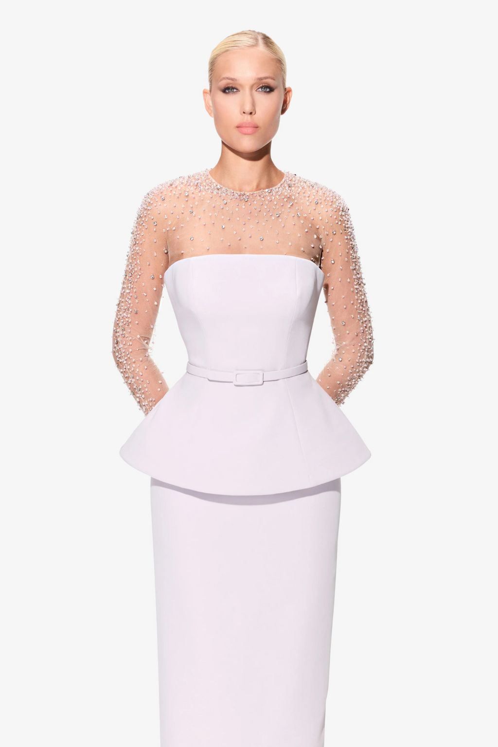 Radiant Sculpt Cage Dress