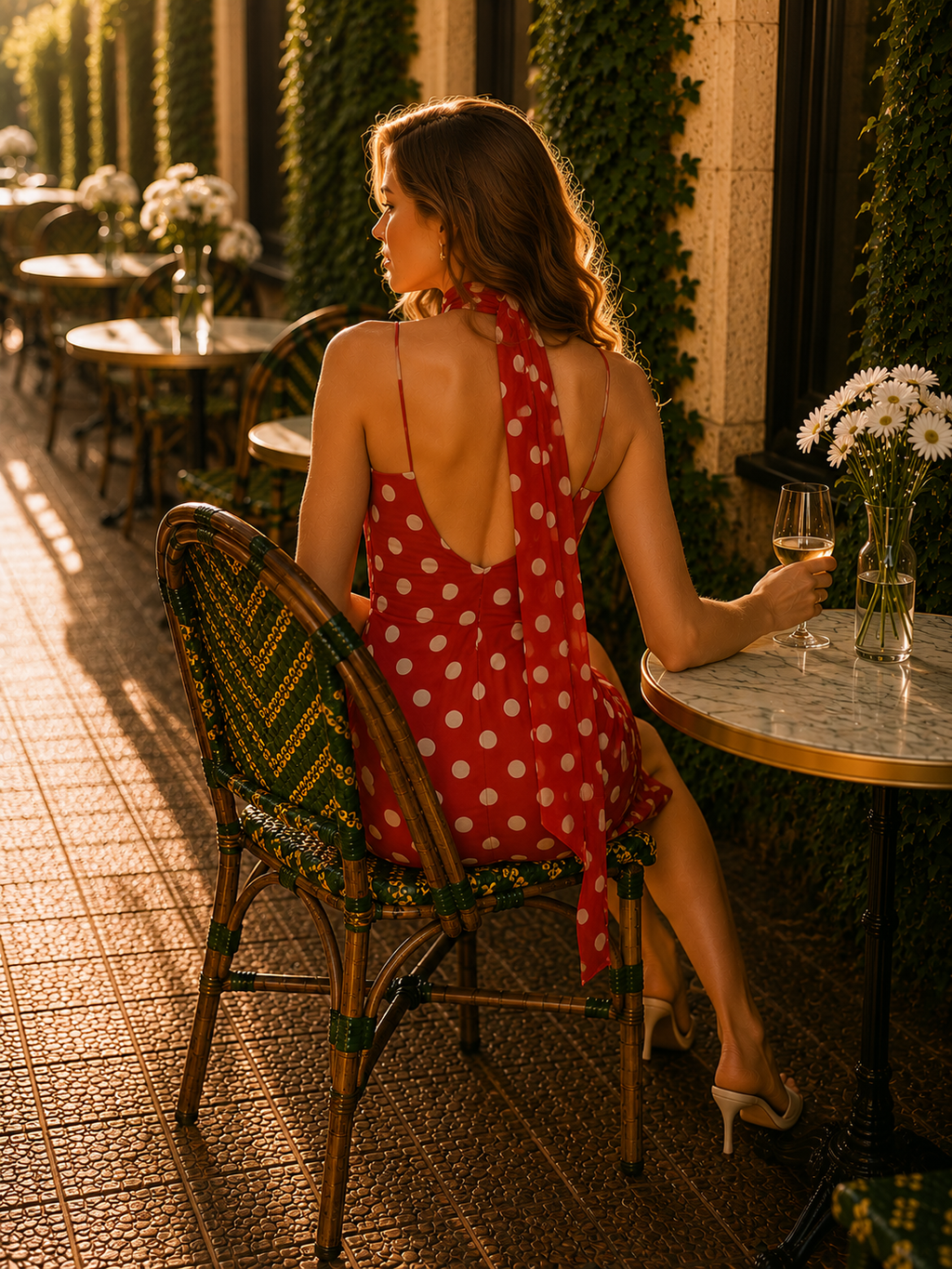 Red Hot Dots Dress
