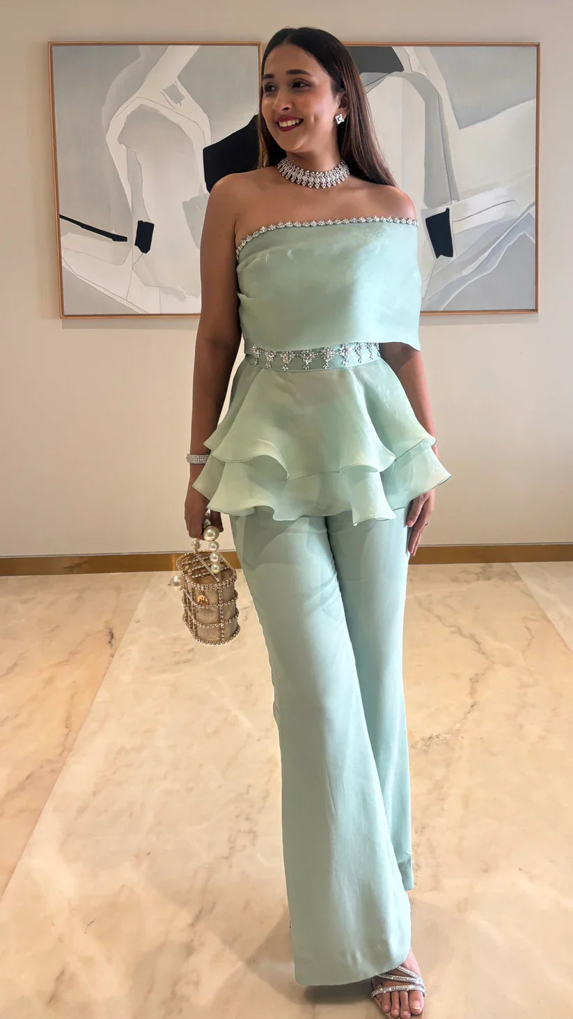 Celeste Peplum Co-ord Set