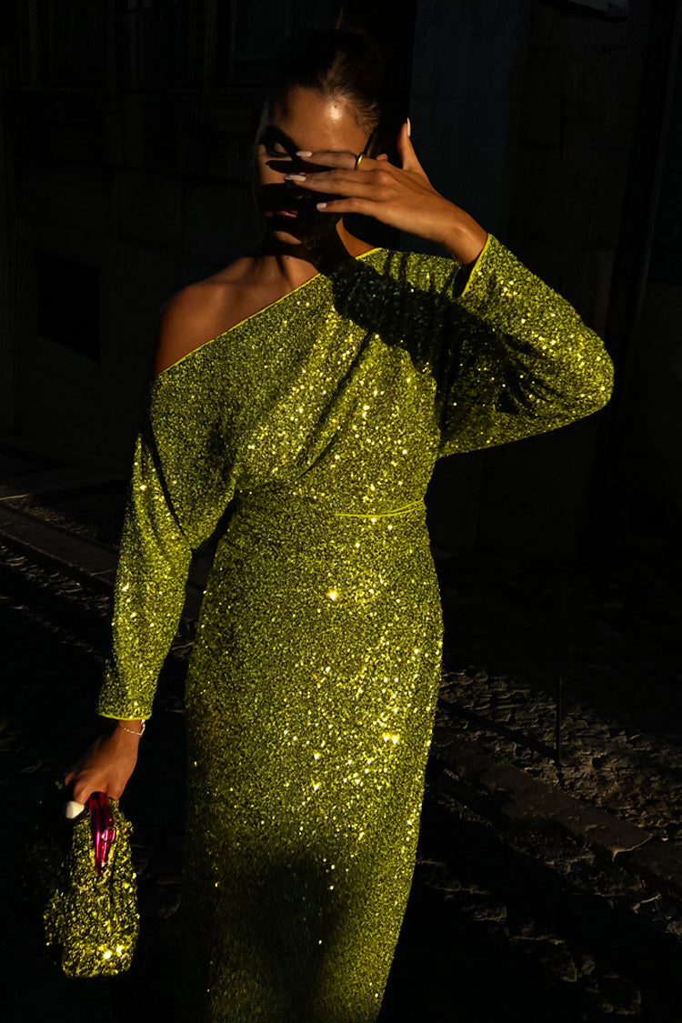 Sequin Lily Top