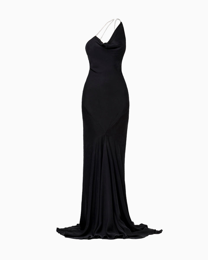 Midnight Iris Dress