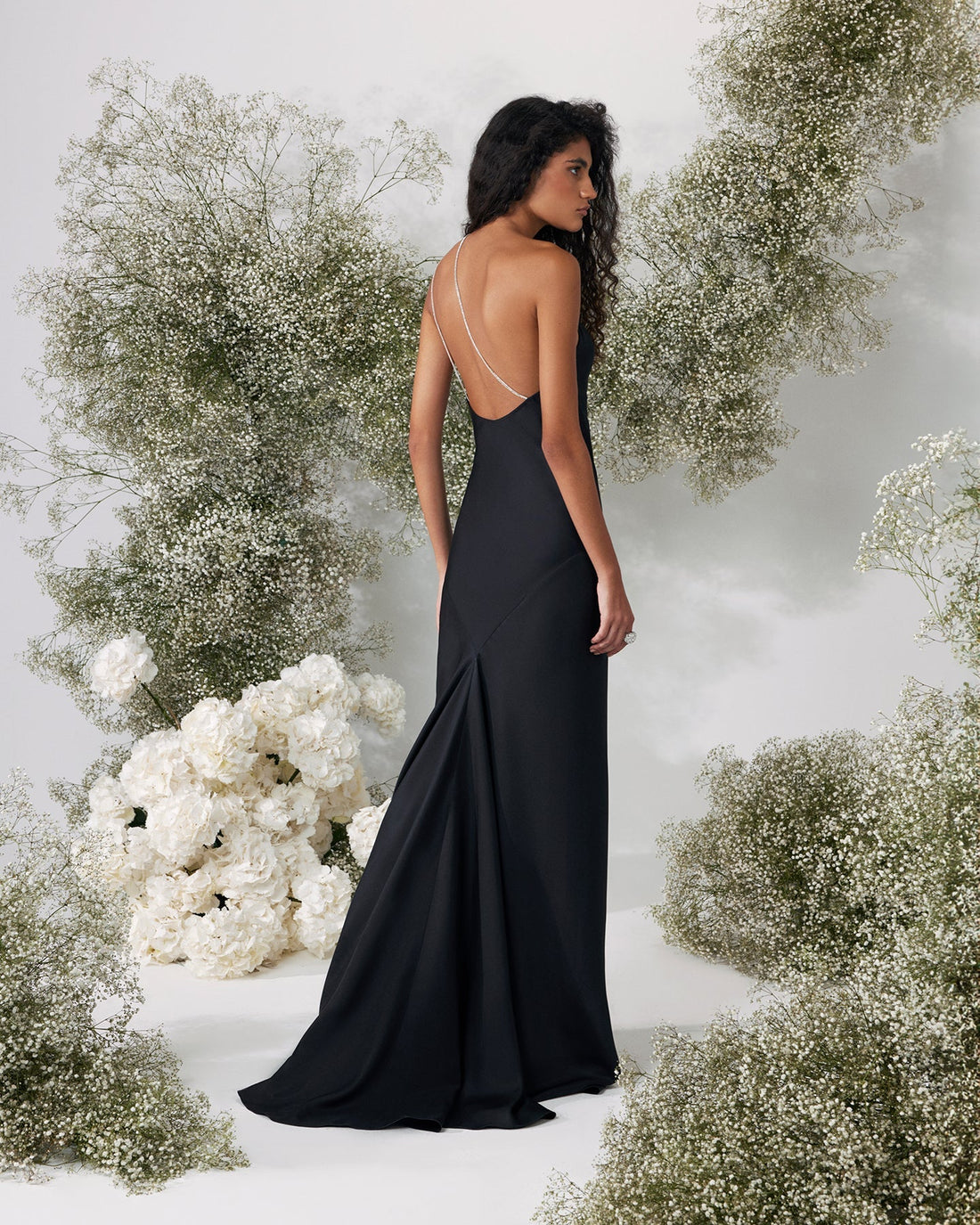 Midnight Iris Dress