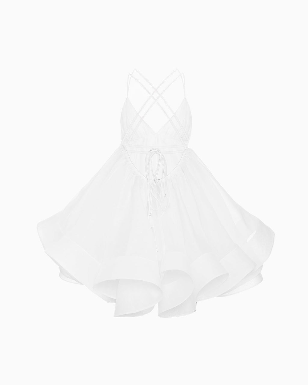 White Southern Star Dress