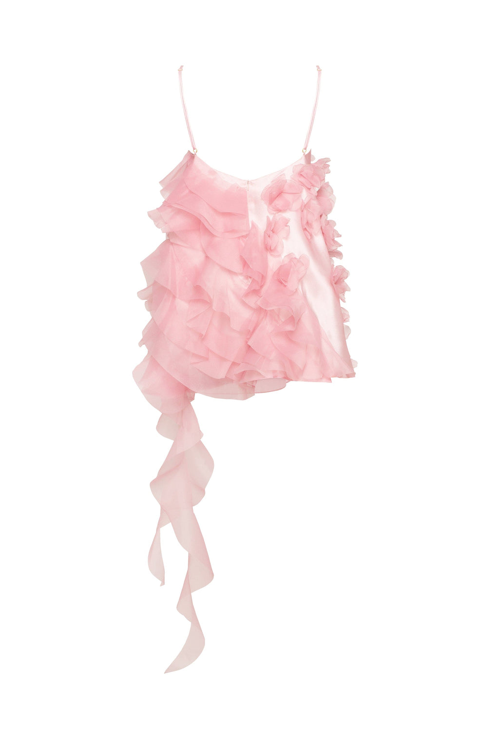Romantic Ruffled Mini Dress
