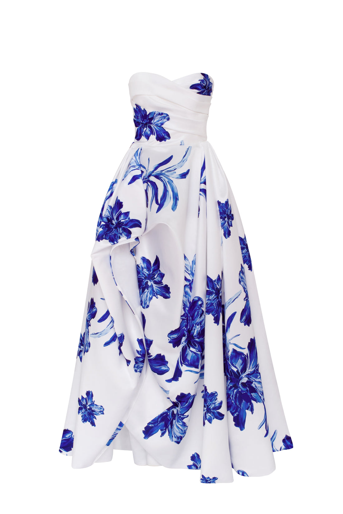 Summer Soirée White Sweetheart Maxi Dress
