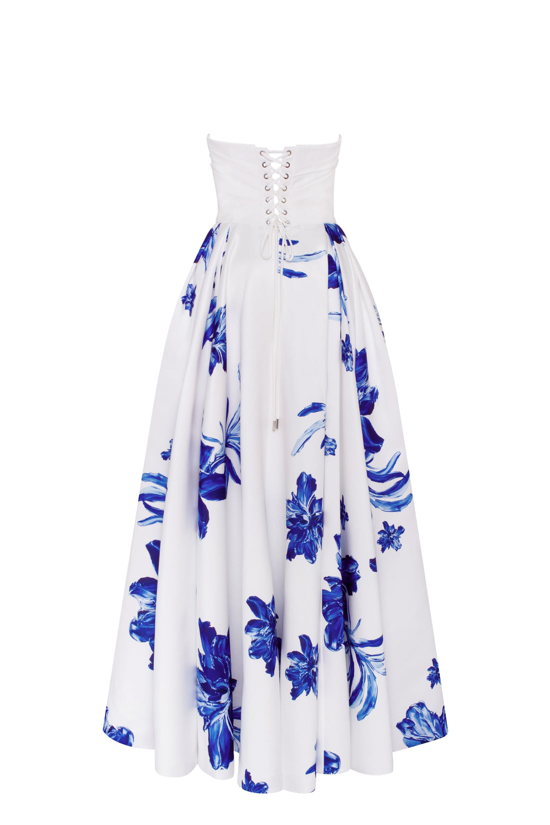 Summer Soirée White Sweetheart Maxi Dress