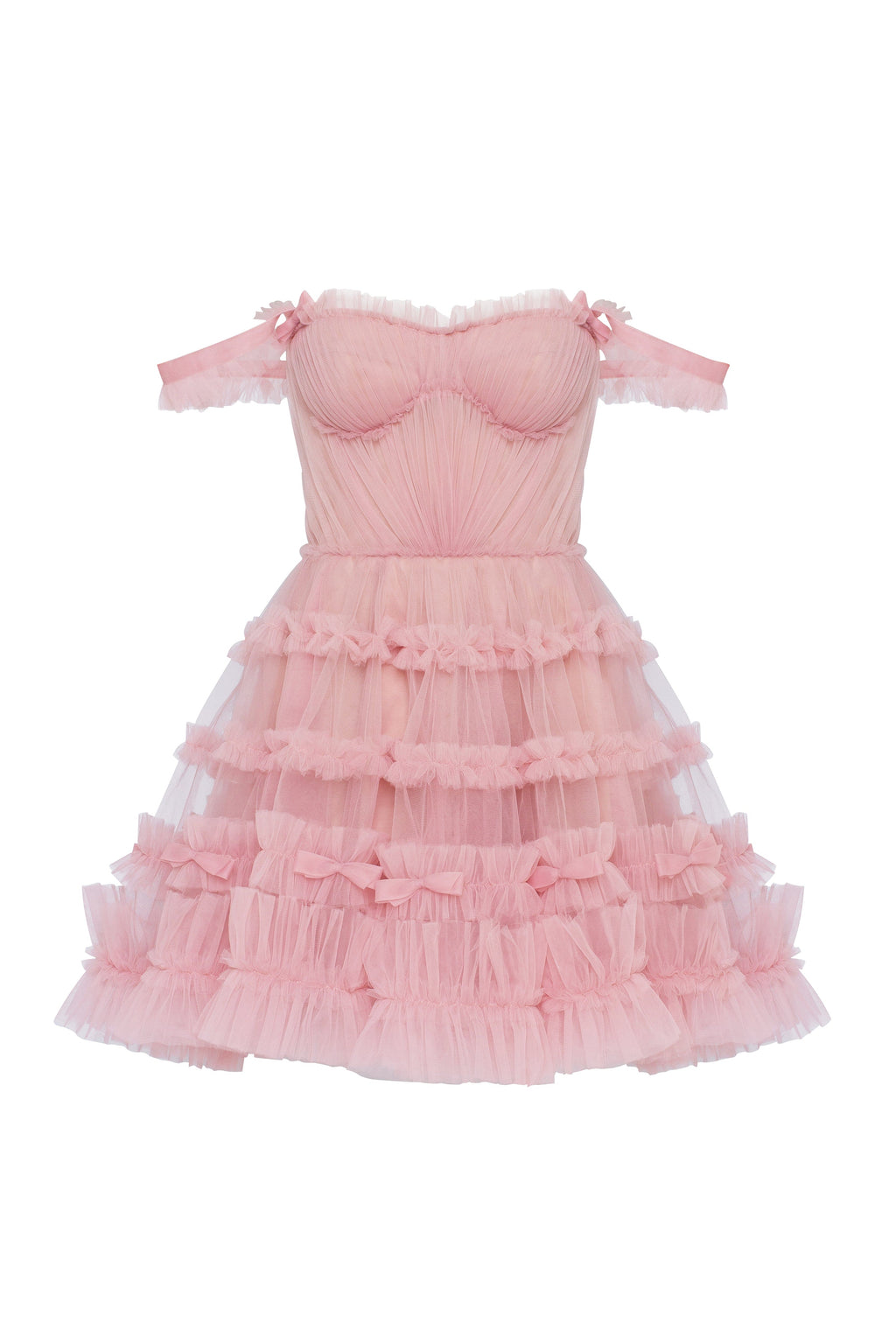 Flirty Ruffled Mini Dress