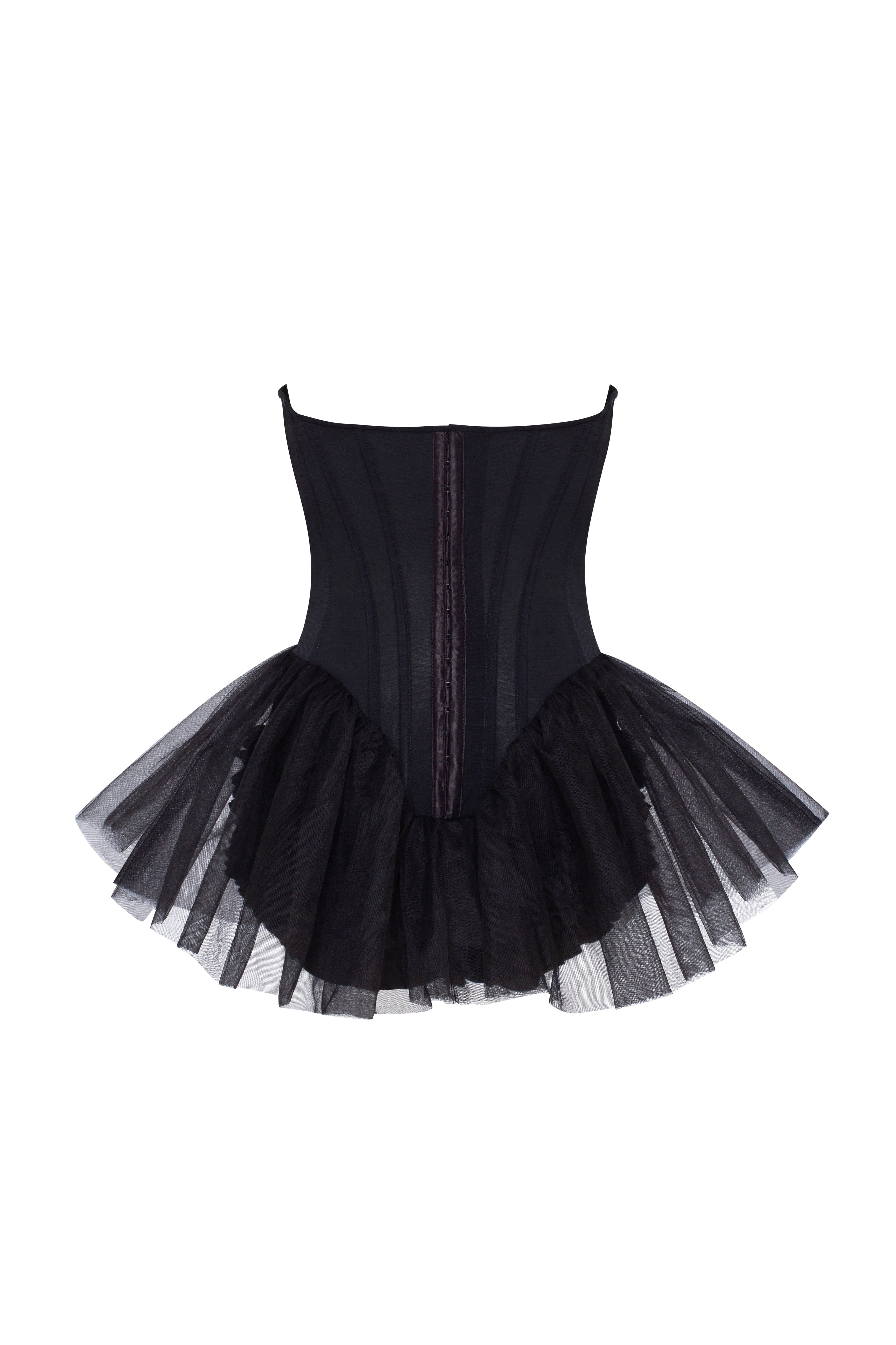Ballet Noir Mini Dress
