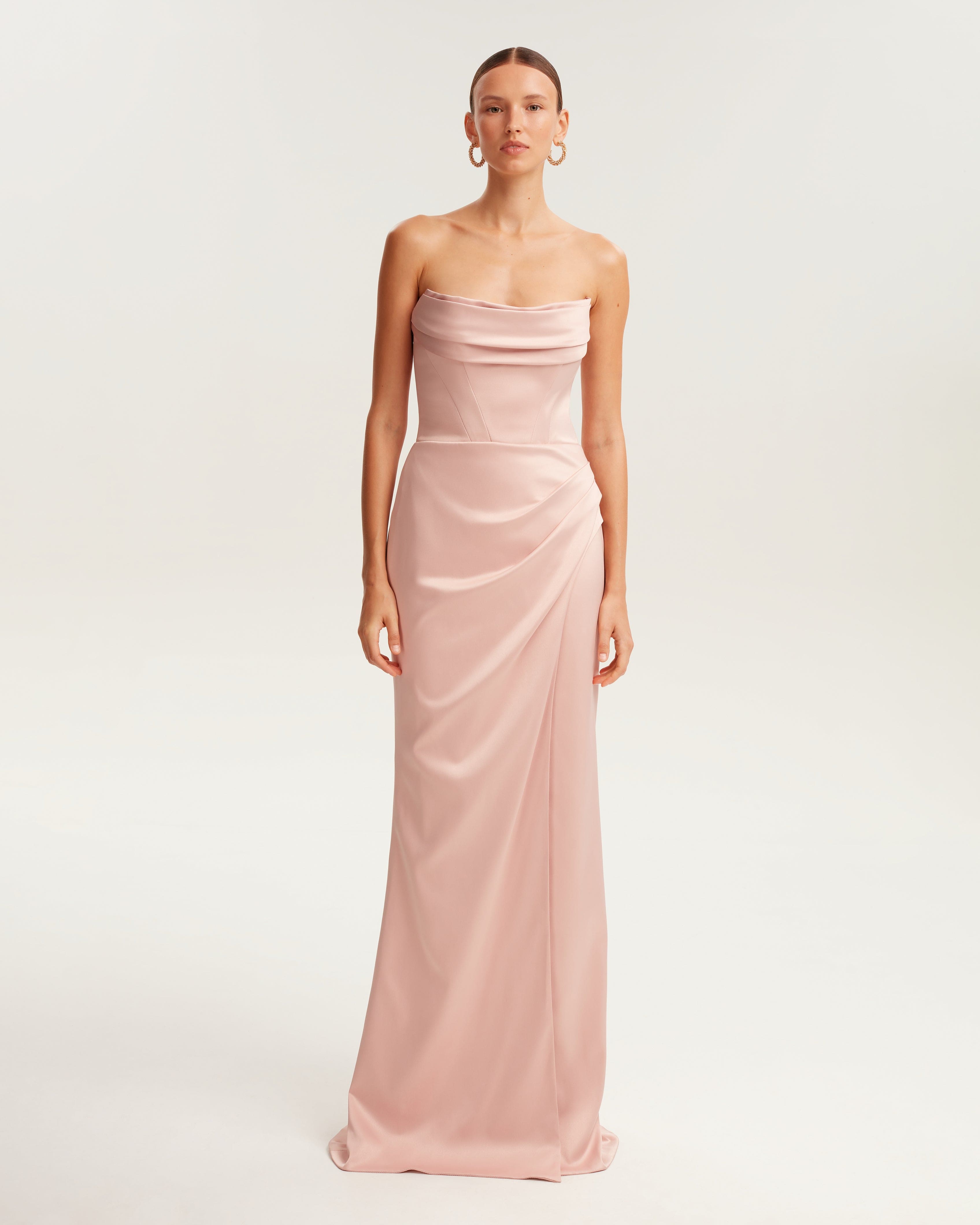 Draped Evening Dress
