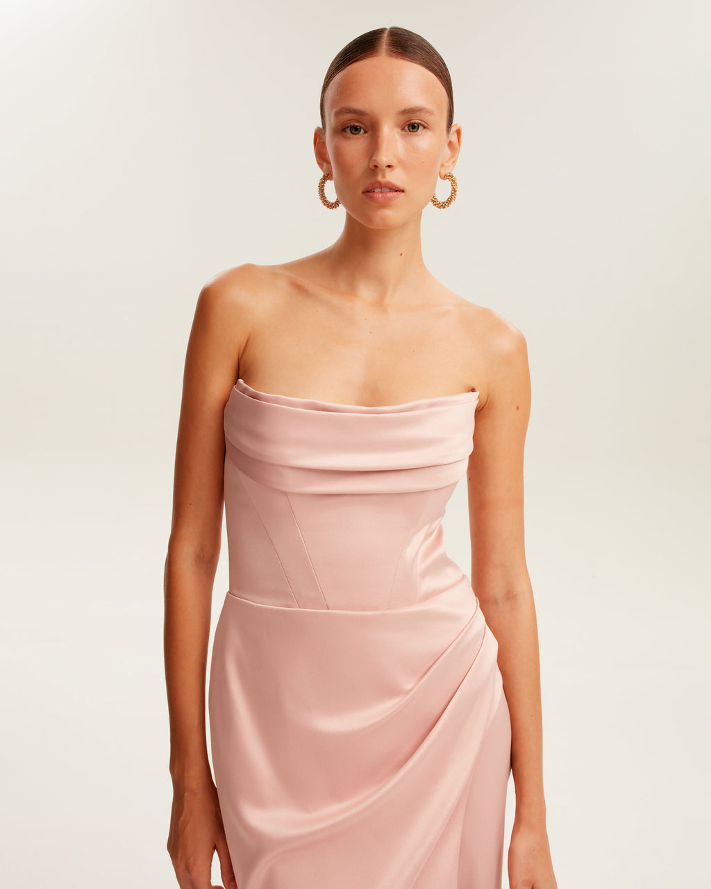 Draped Evening Dress
