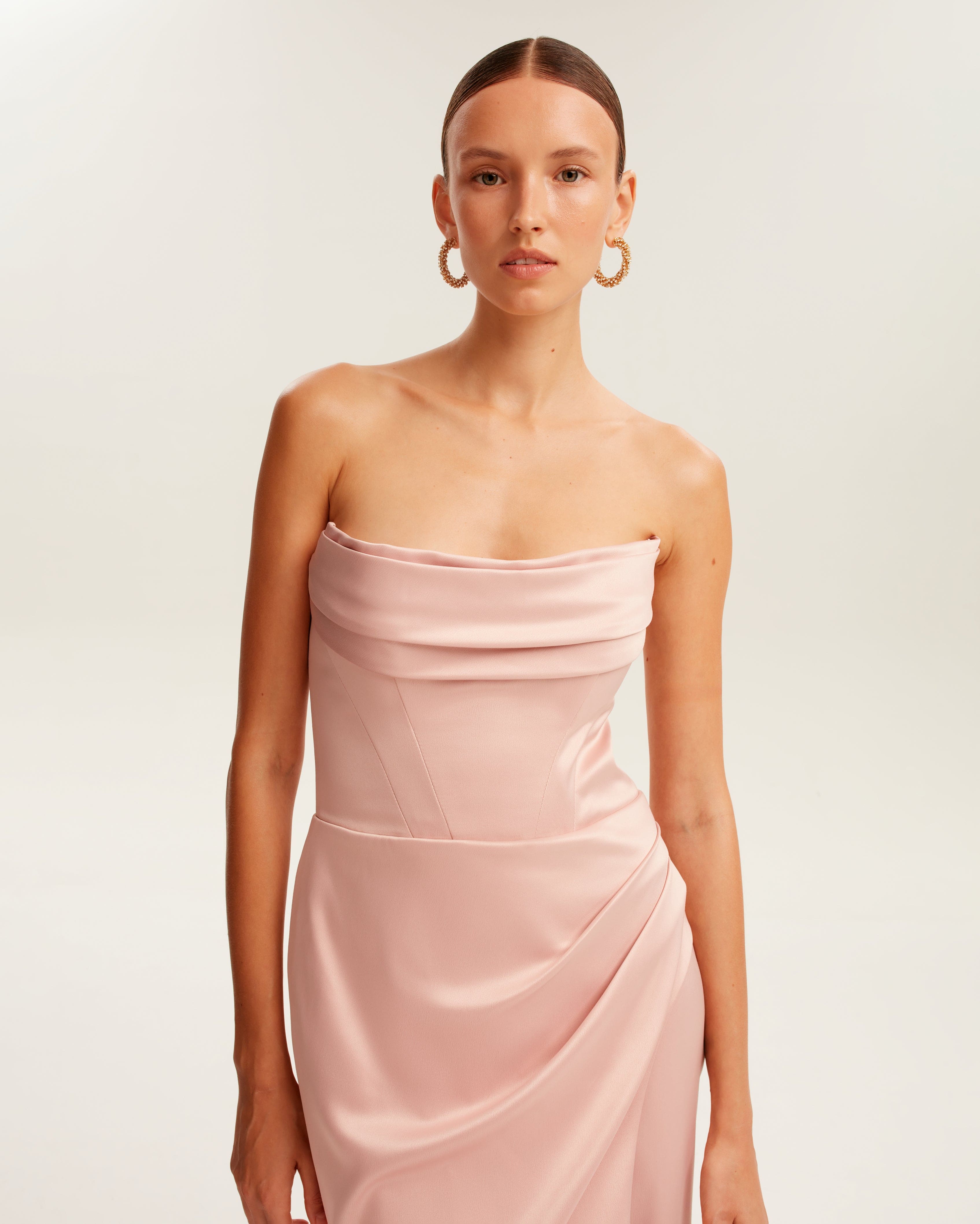 Draped Evening Dress