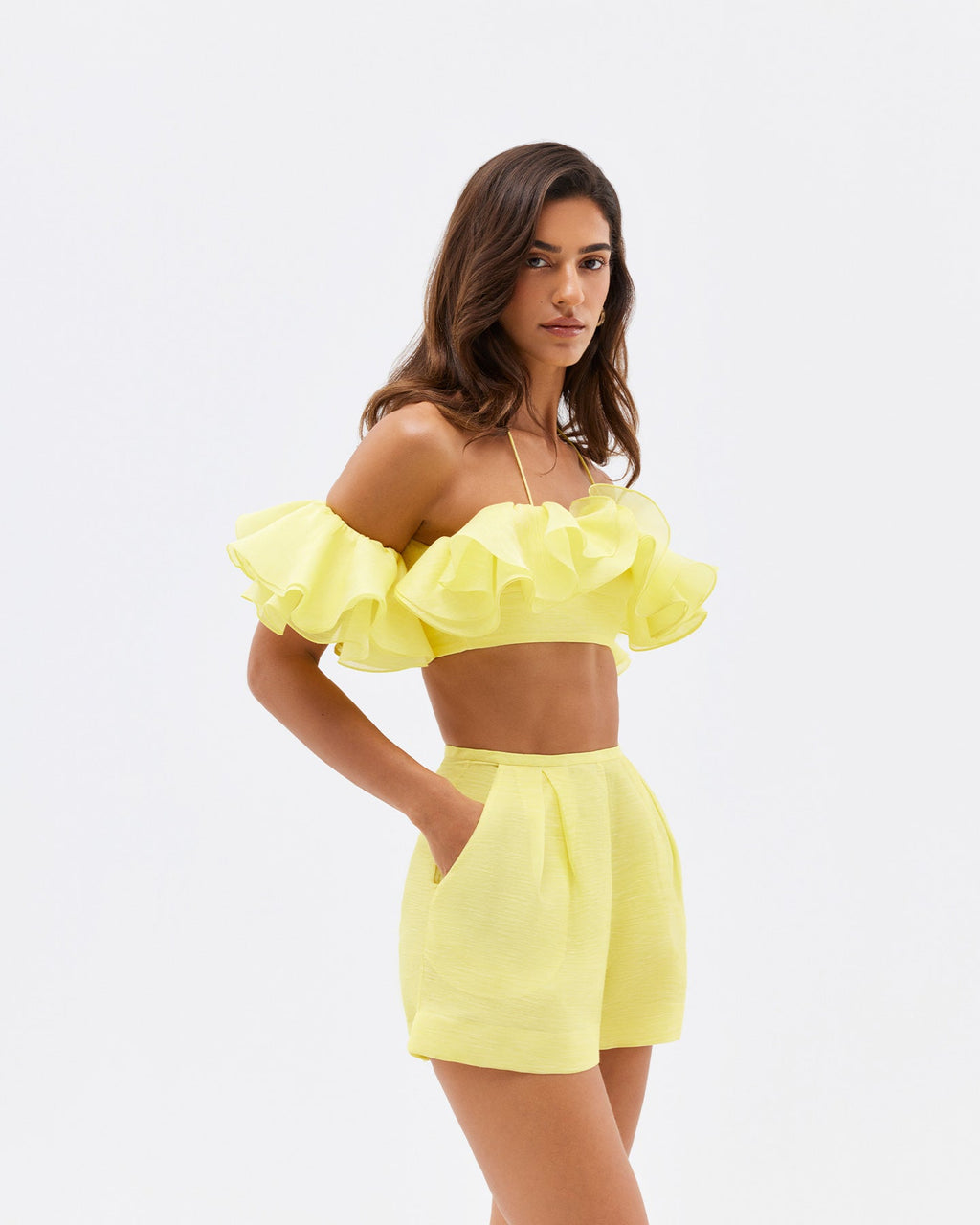 Yellow Magnolia Co-Ord Set