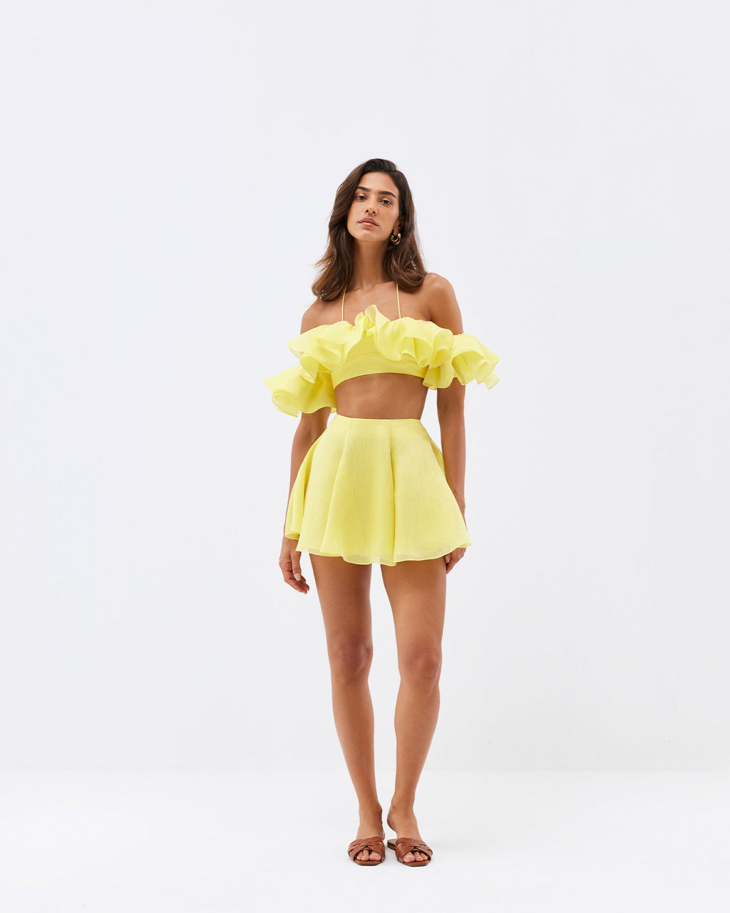 Yellow Myosotis Co-Ord Set