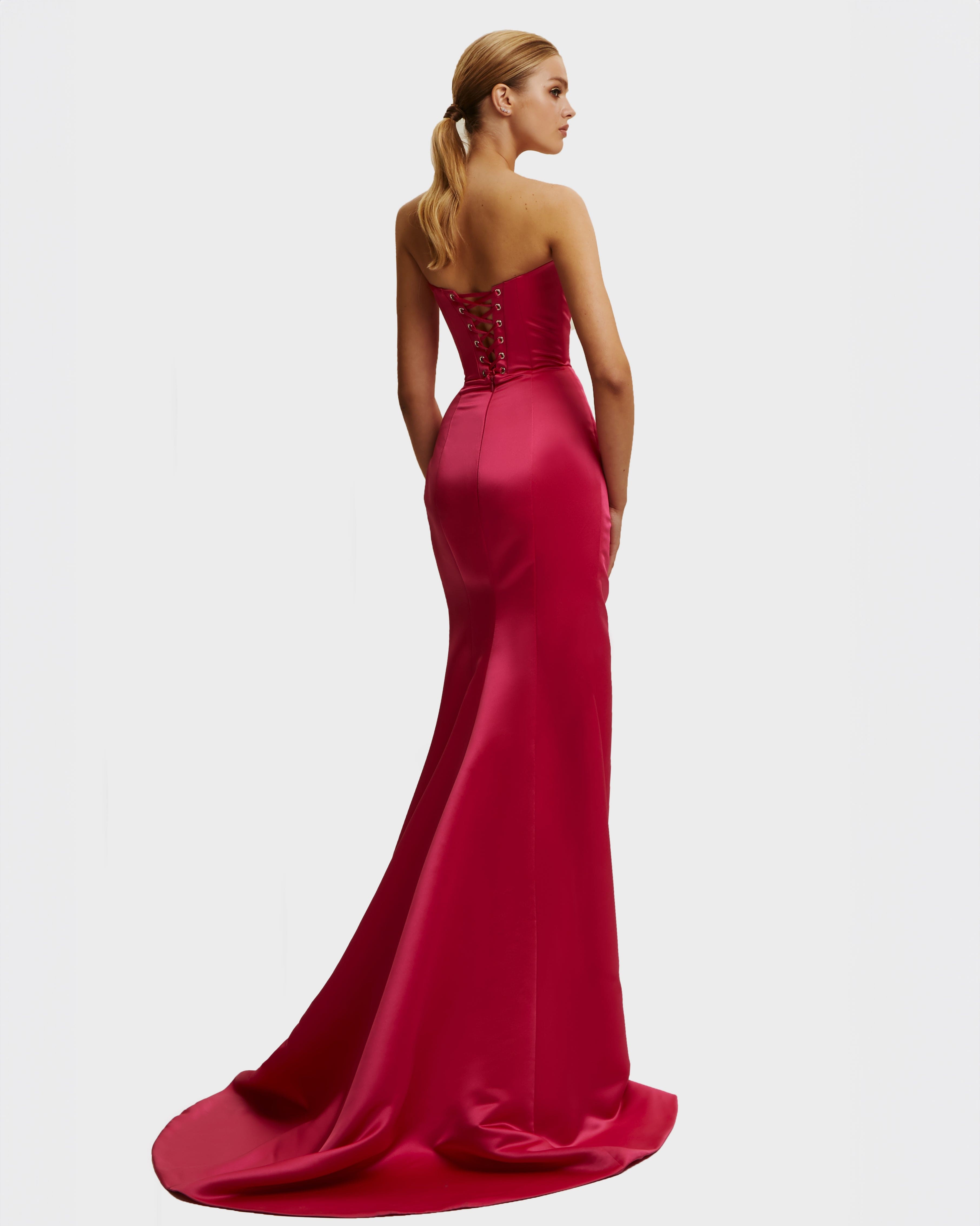 Bianca Fuchsia Gown